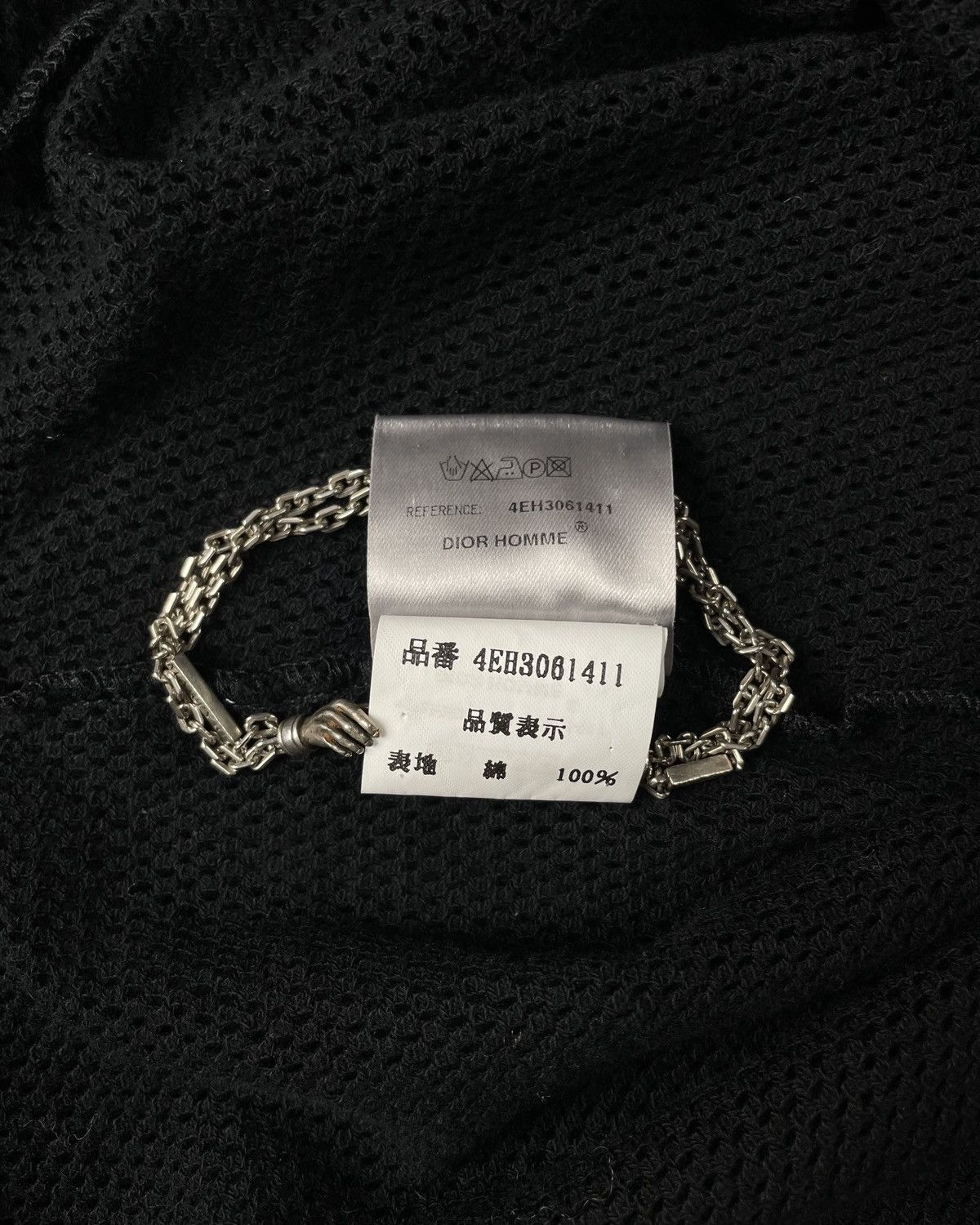 Dior × Hedi Slimane Dior Homme SS04 Mesh T-Shirt Size US S / EU 44-46 / 1 - 10 Thumbnail