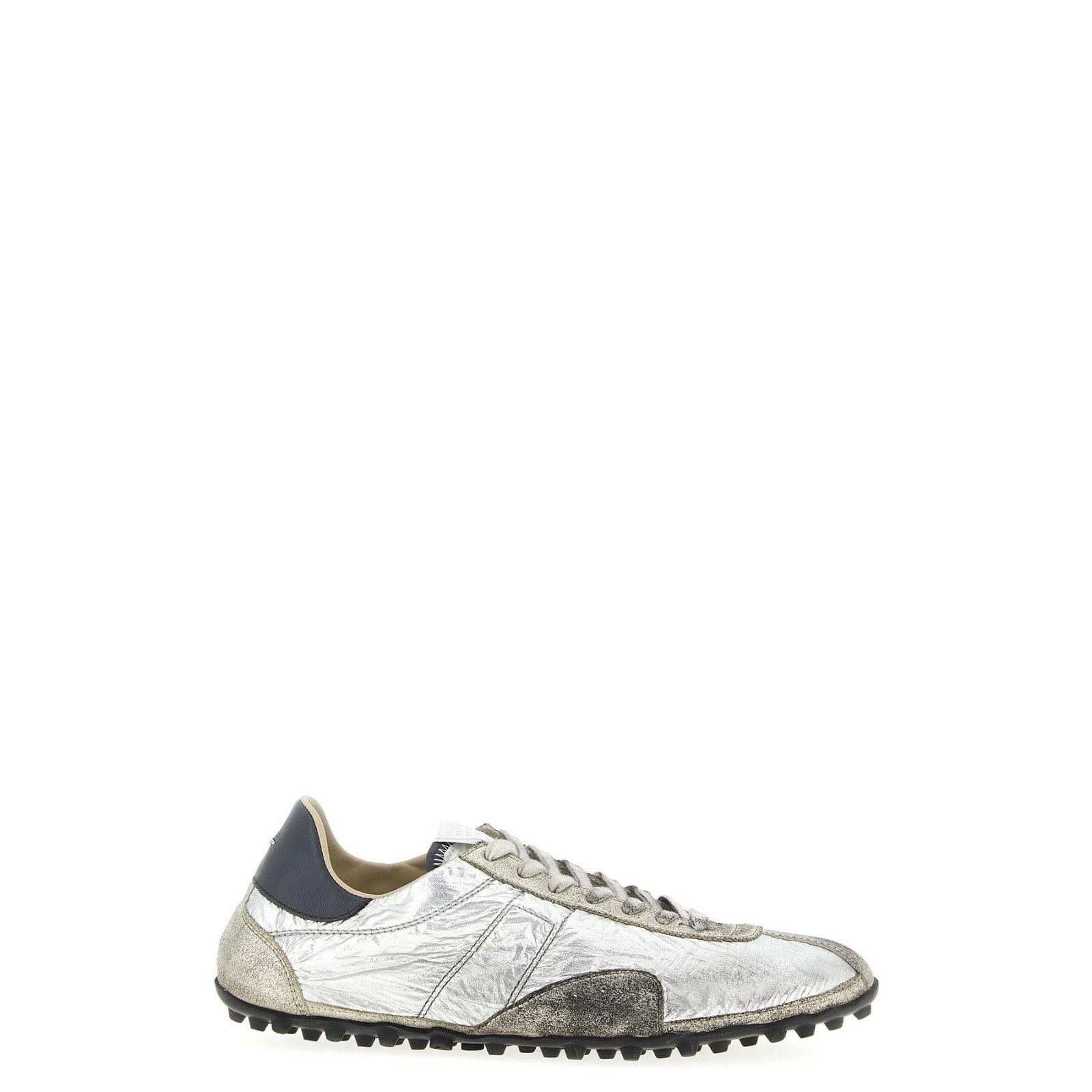 Maison Margiela MAISON MARGIELA Sprinters Silver Sneakers New & Authentic (M Size US 8 / EU 41 - 1 Thumbnail