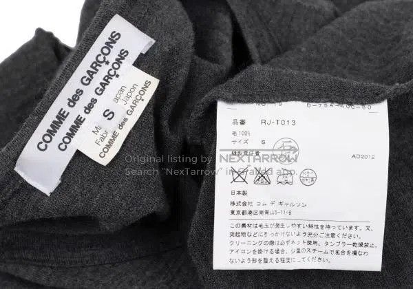 Comme des Garcons Comme des Garcons Gray Vintage Plaid Glove Top Size S / US 4 / IT 40 - 8 Thumbnail