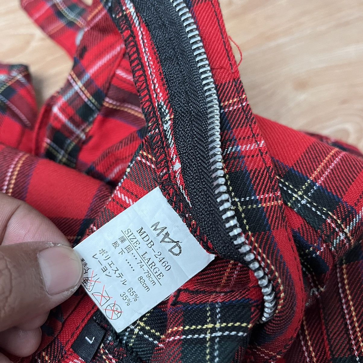 Japanese Brand × Seditionaries Bondage Mad Punk Tartan Pants Seditionaries Multi Zipper Size US 32 / EU 48 - 8 Thumbnail