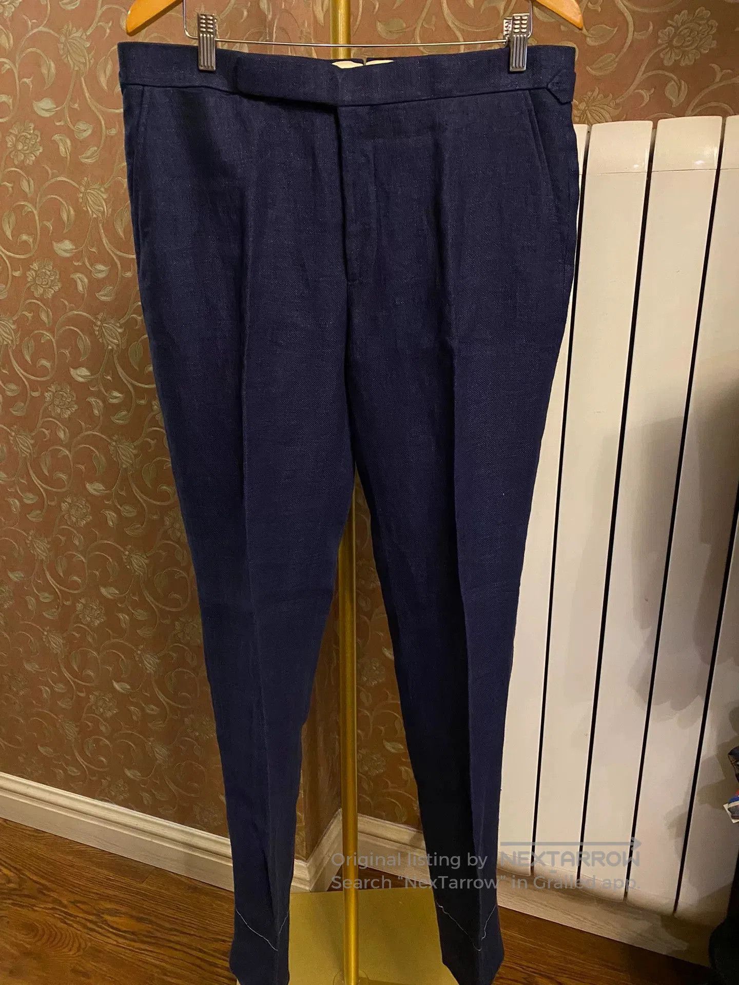 Ralph Lauren Purple Label Ralph Lauren Purple Label Linen Trousers. Size US 34 / EU 50 - 1 Thumbnail
