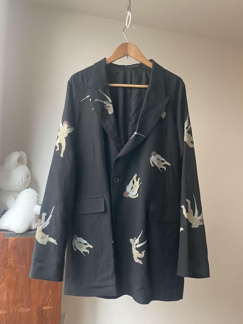 Yohji Yamamoto POUR HOMME 24ss Double Front Angel Jacket Size US L / EU 52-54 / 3 - 2 Thumbnail