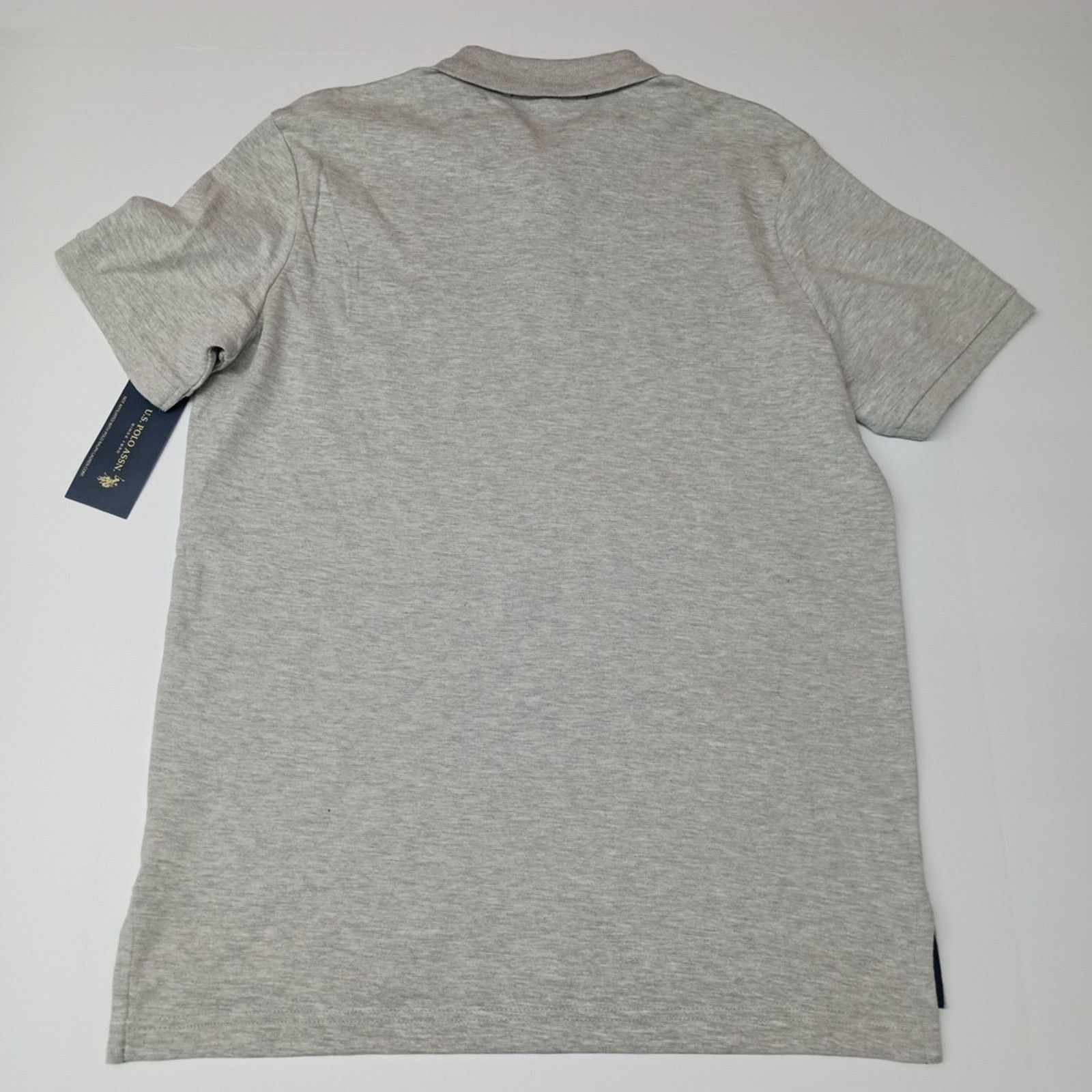 U.S. Polo Assn. U.S. Polo Assn Polo Shirt Gray Men's Size M Luxury Feel Size US M / EU 48-50 / 2 - 7 Thumbnail