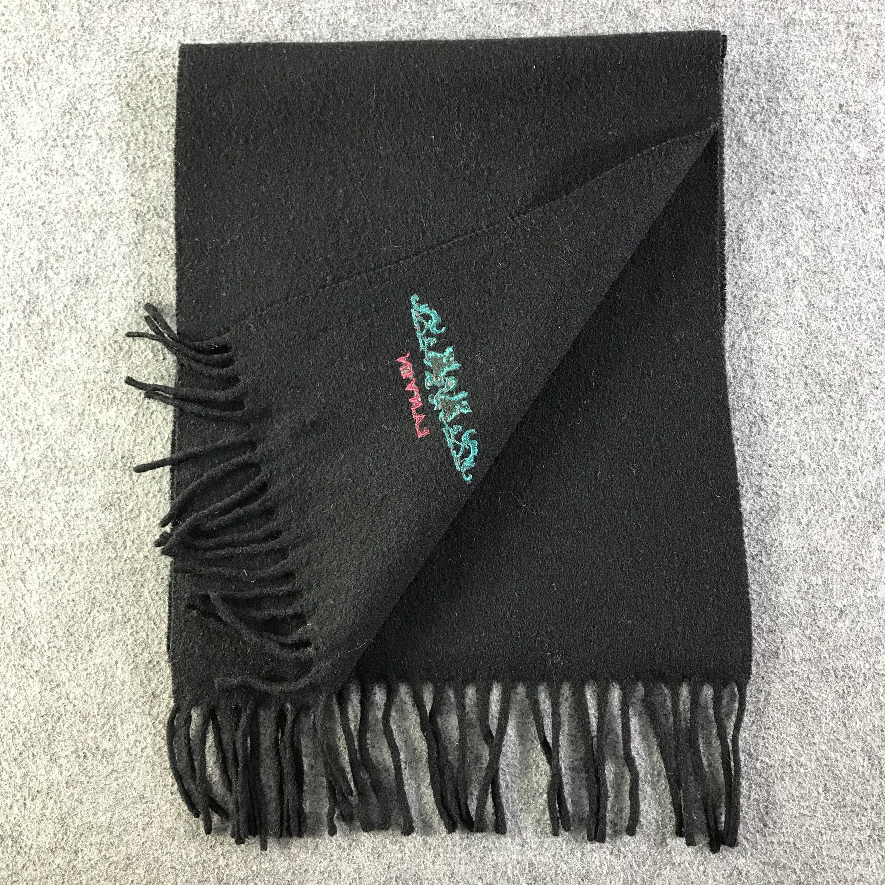 Lanvin Lanvin Wool Scarf / Muffler / Neckwear SS1458 Size ONE SIZE - 6 Thumbnail