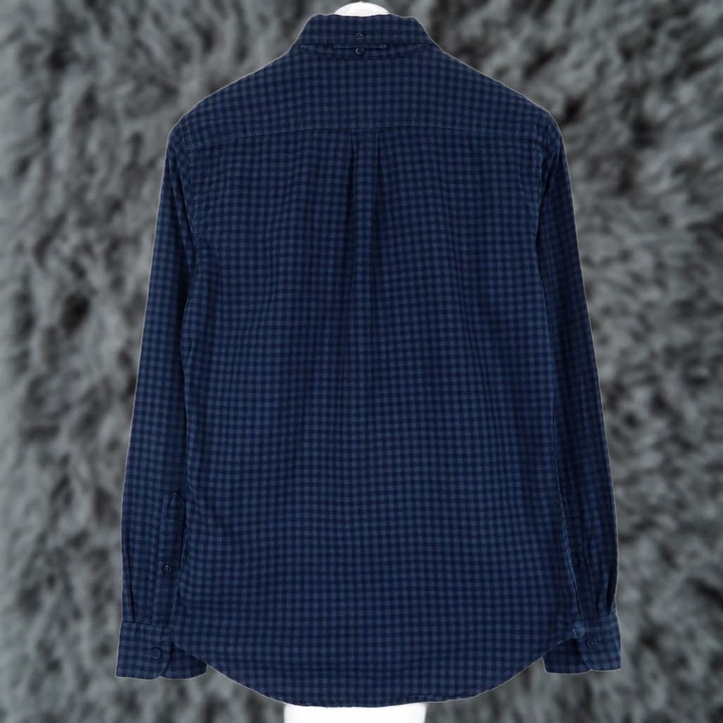 Levi's LEVI'S Shirt Men's SMALL Blue Check Button-Down Pocket Shirt Size US S / EU 44-46 / 1 - 1 Thumbnail
