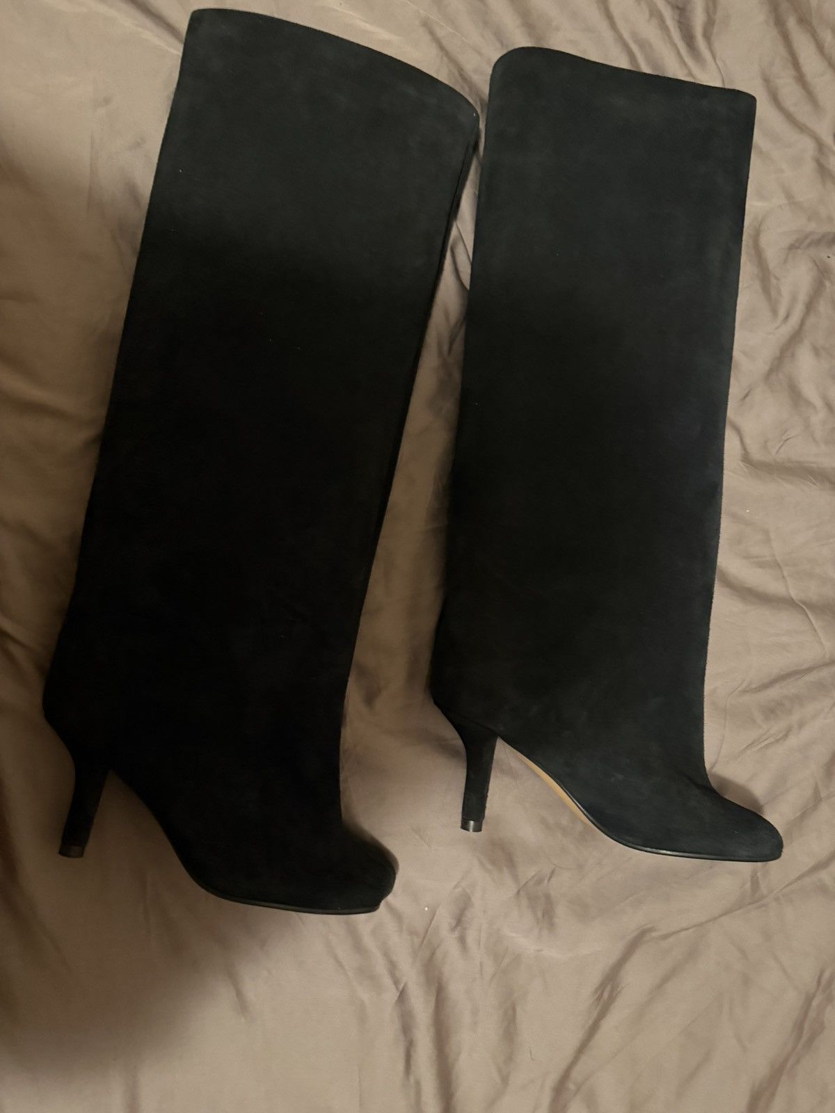 MM6 MM6 Anatomic suede boots Size US 8 / IT 38 - 1 Thumbnail