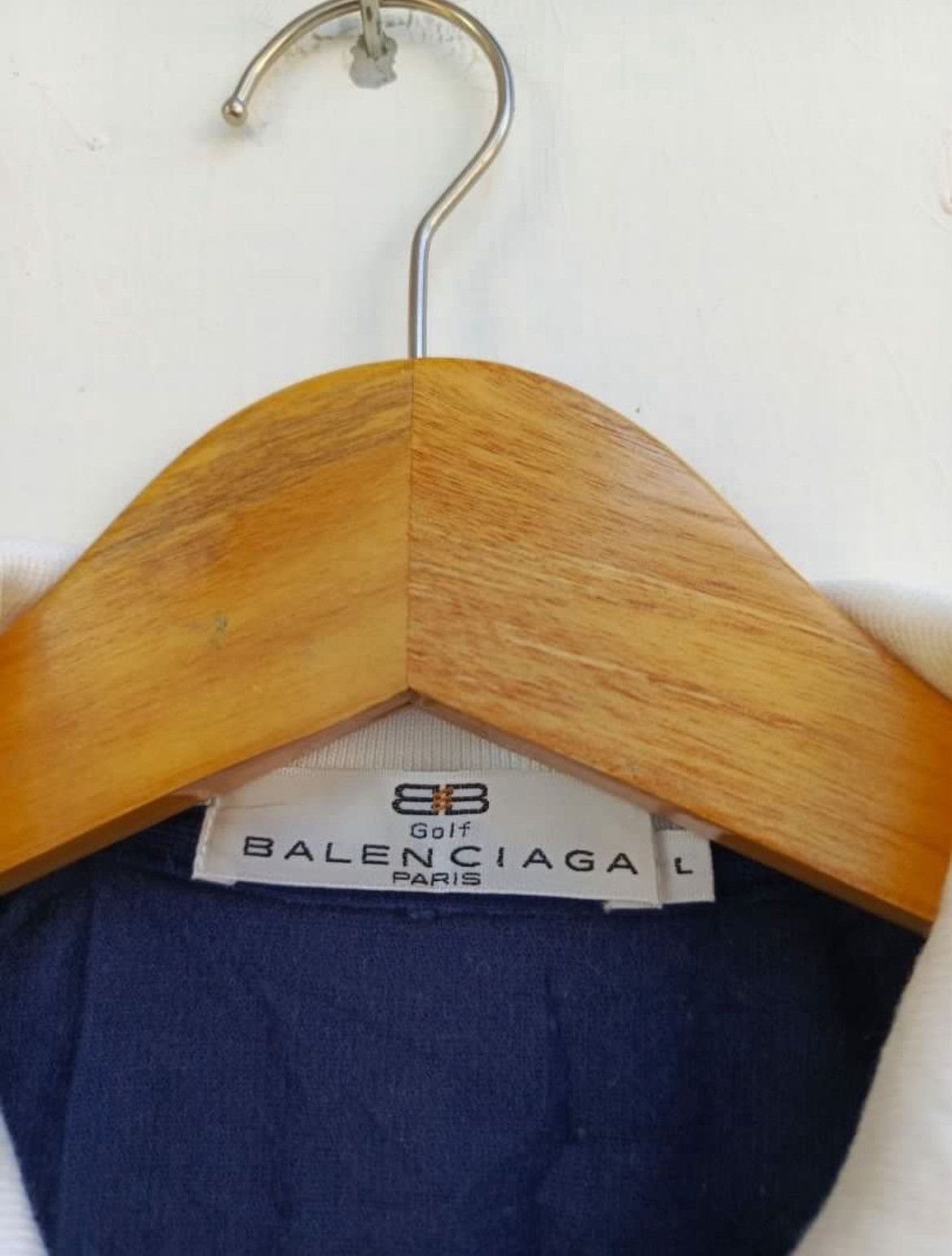 Balenciaga Vintage Balenciaga Poloshirt Size US S / EU 44-46 / 1 - 5 Thumbnail