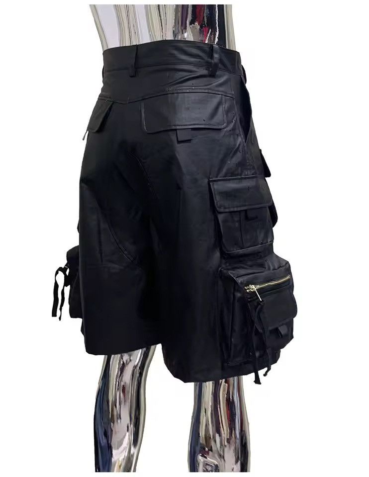 Other Cargo Leather Multi-pockets Shorts Size US 32 / EU 48 - 6 Thumbnail