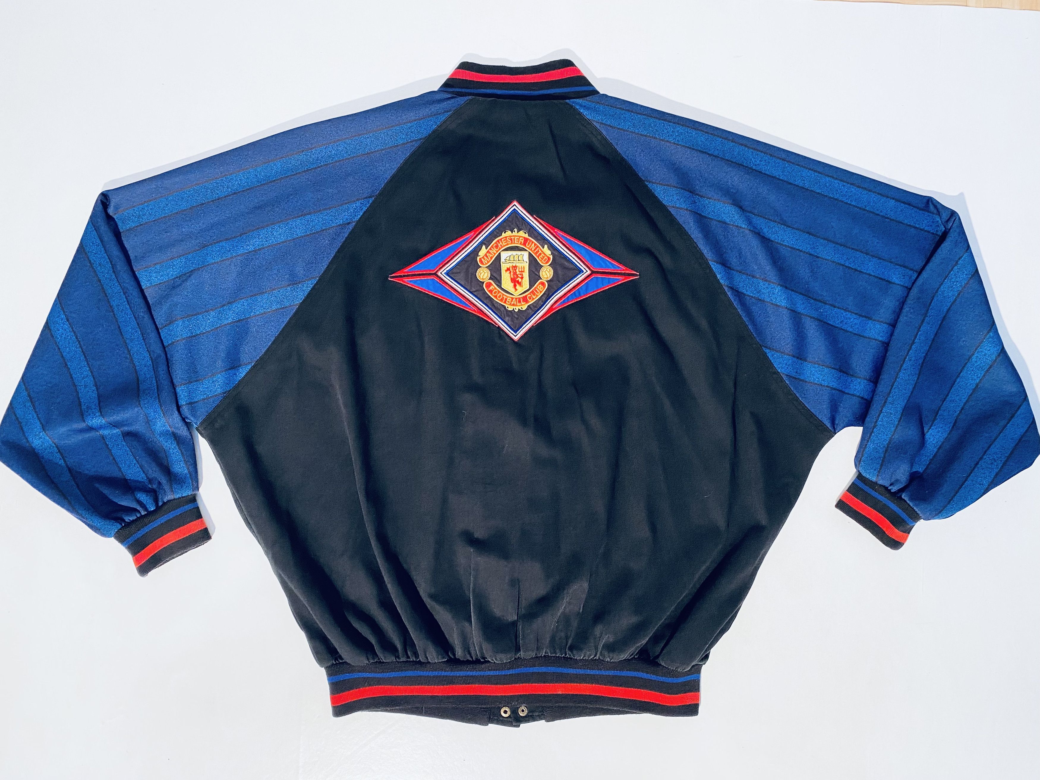 Umbro Manchester United Bomber Varsity Jacket 1994 1995 Size US XL / EU 56 / 4 - 3 Thumbnail
