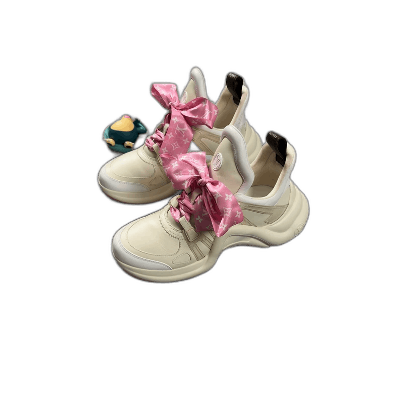 Louis Vuitton LV Archlight1.0 Sneakers Pink and White Size US 8 / IT 38 - 1 Thumbnail