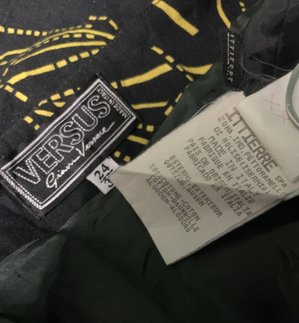 Versus Versace Vintage 1973 Versus Gianni Versace mini skirt Size 24" / US 00 / IT 34 - 5 Thumbnail