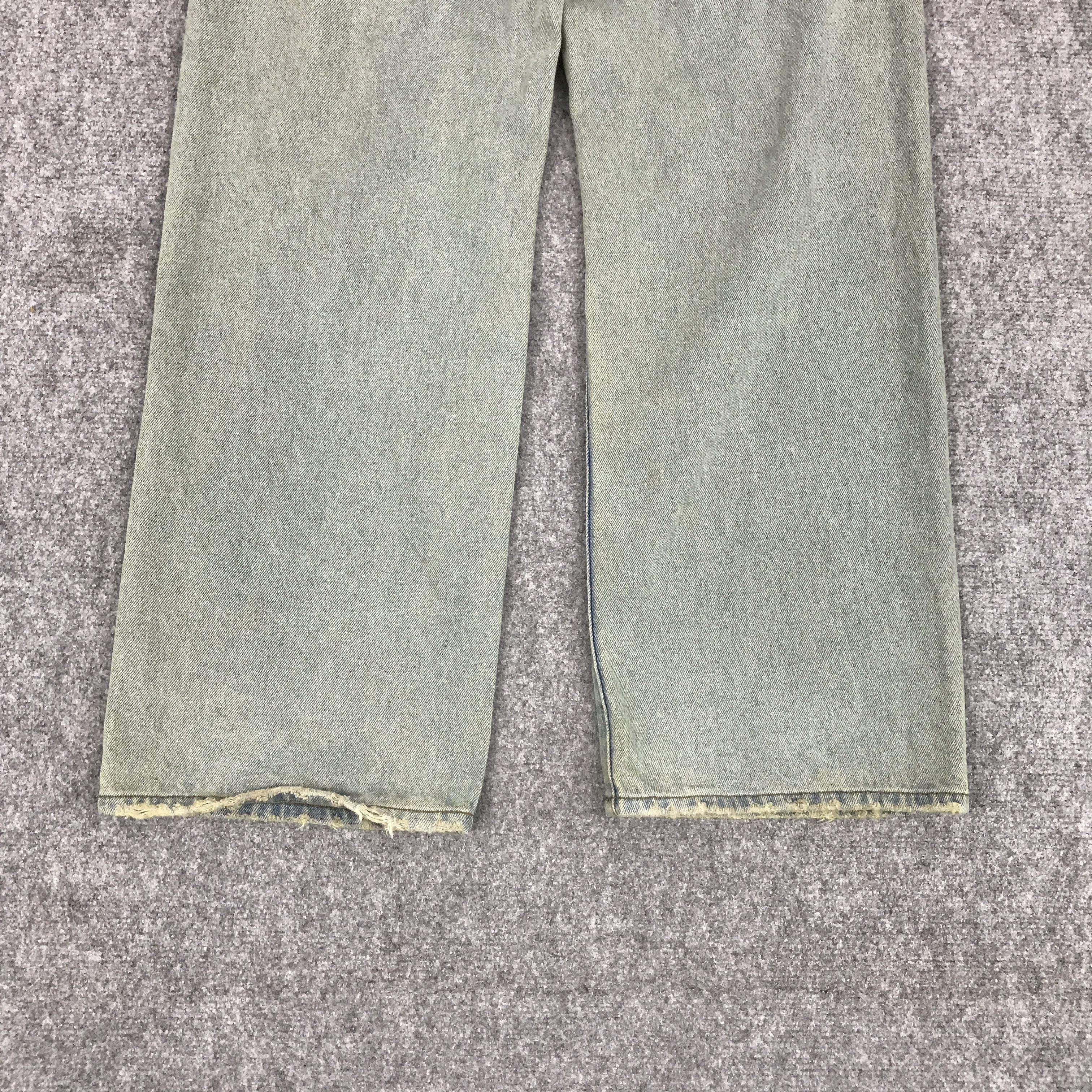 Japanese Brand BAGGY THE STANDARD RIPPED DISTRESSED DENIM PANTS Size US 29 - 6 Thumbnail