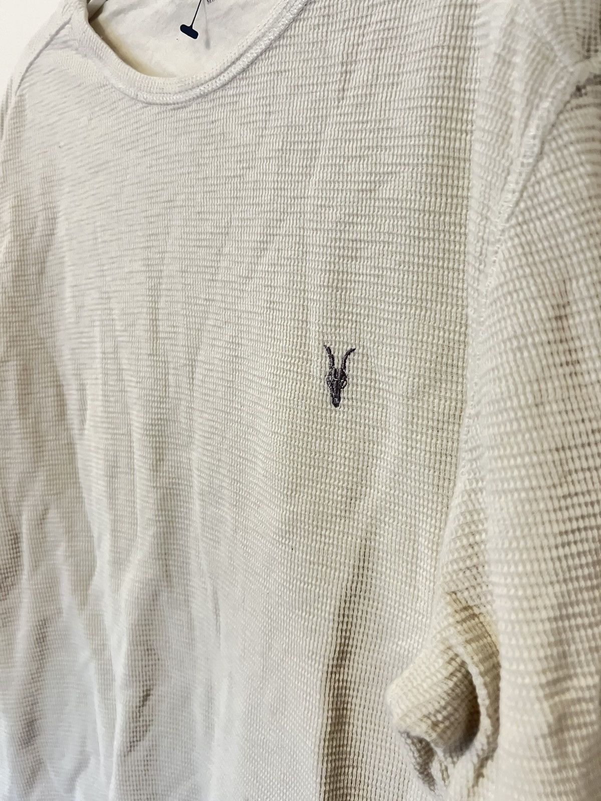 Allsaints Allsains Waffle Texture Long Sleeve Size US M / EU 48-50 / 2 - 5 Thumbnail