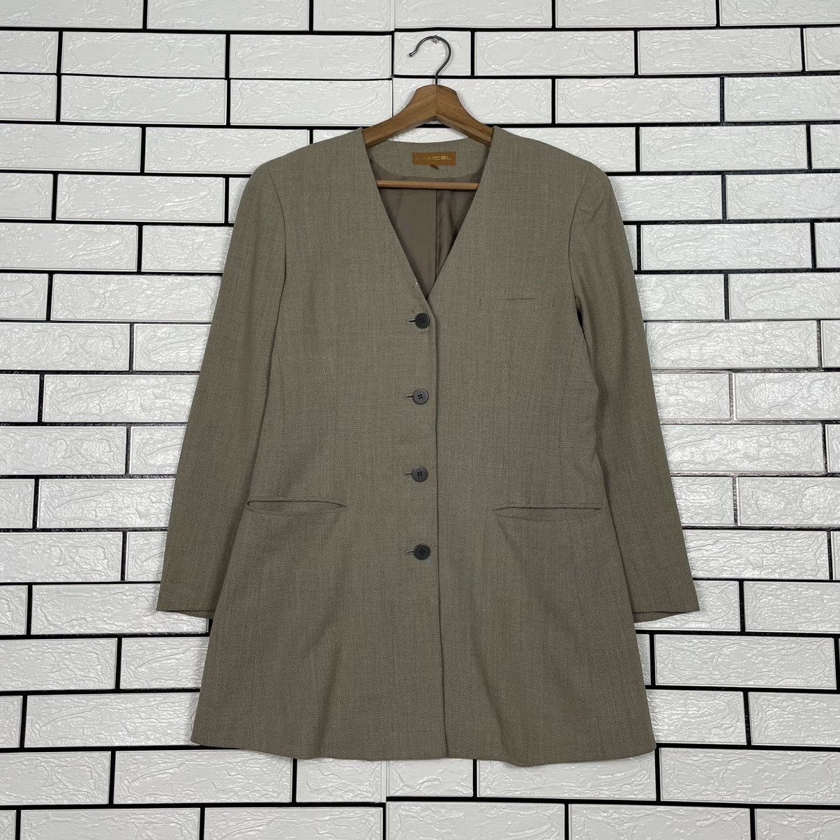 Lancel Lancel Brown Women Jacket Size M / US 6-8 / IT 42-44 - 1 Thumbnail