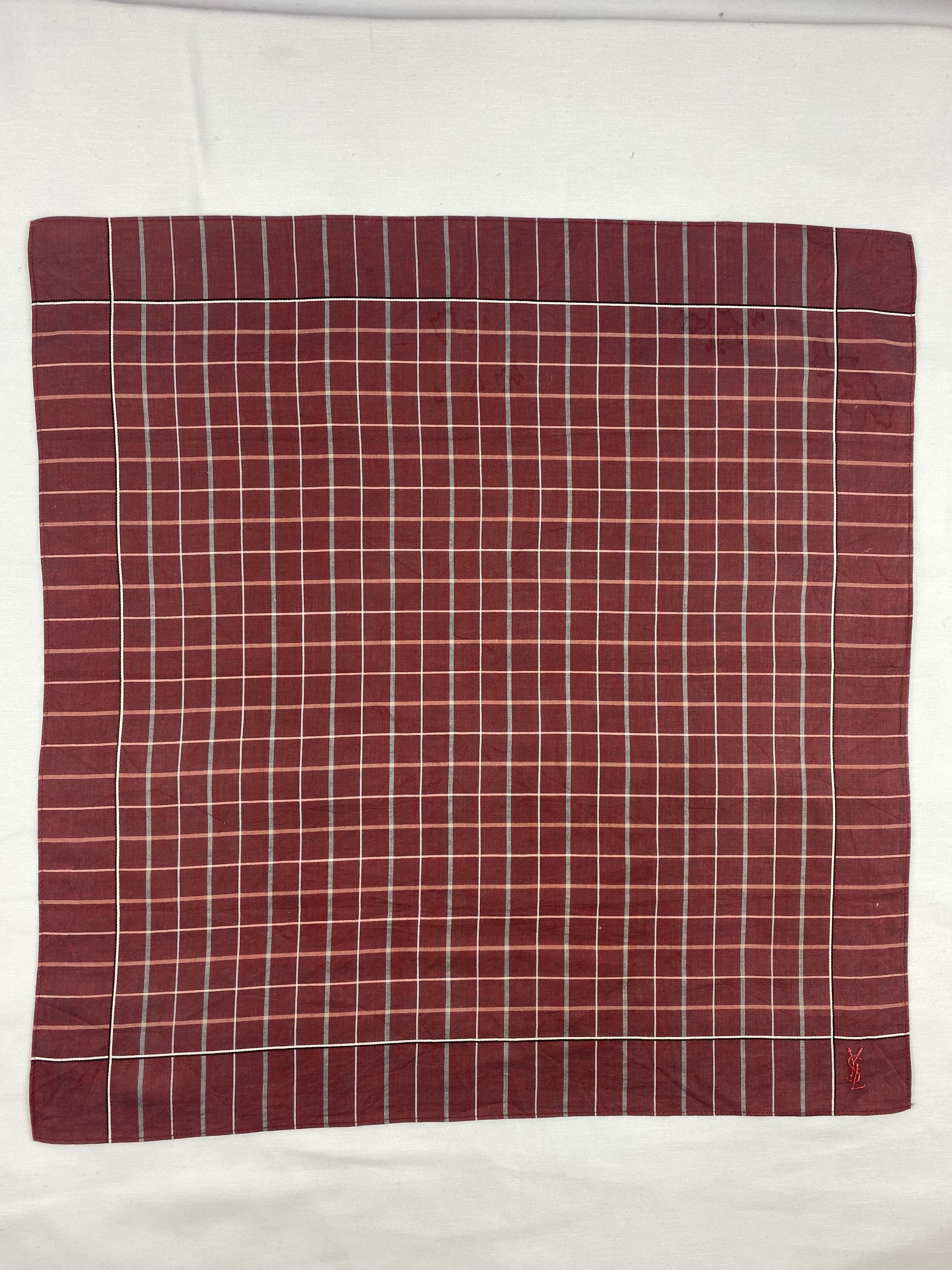 Yves Saint Laurent Yves Saint Laurent Bandana / Handkerchief / Neckerchief Size ONE SIZE - 3 Thumbnail