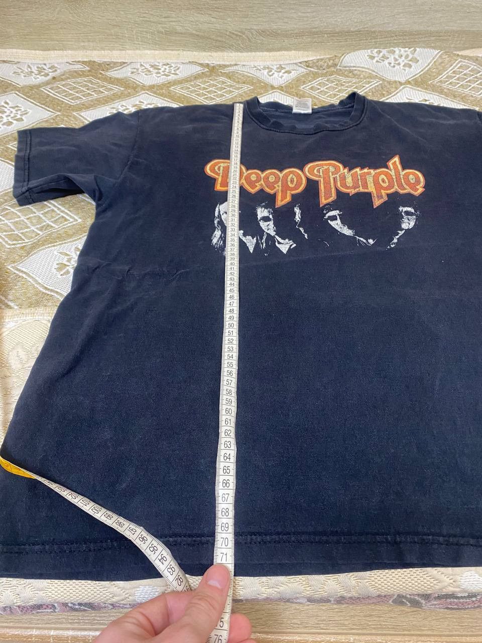 Band Tees 🔥 Deep Purple 2007 Europe Tour Vintage Band Rock T Shirt Size US XL / EU 56 / 4 - 12 Thumbnail