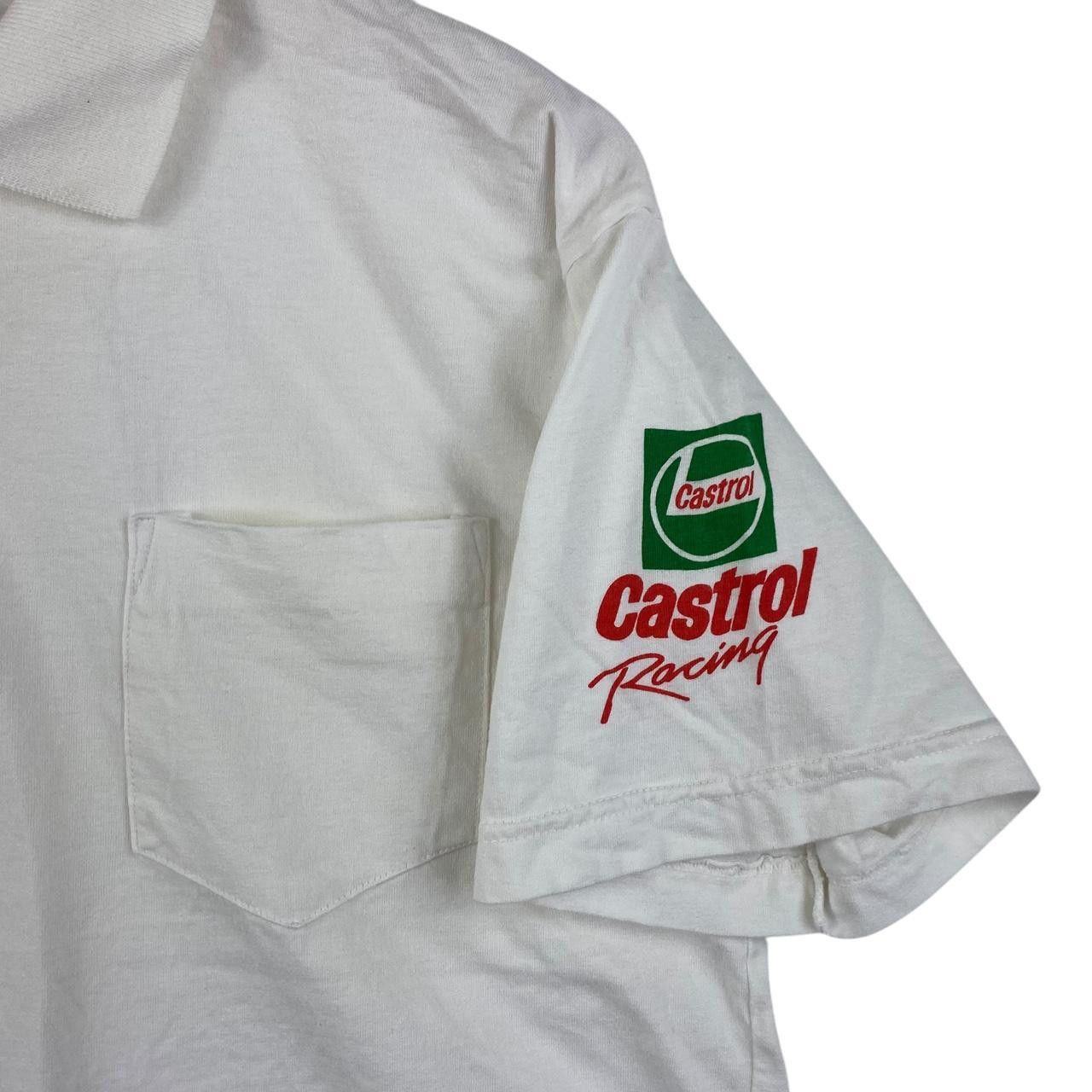 Vintage Vintage TOYOTA CASTROL RACING Rally Championship Tee Shirt Size US M / EU 48-50 / 2 - 4 Thumbnail
