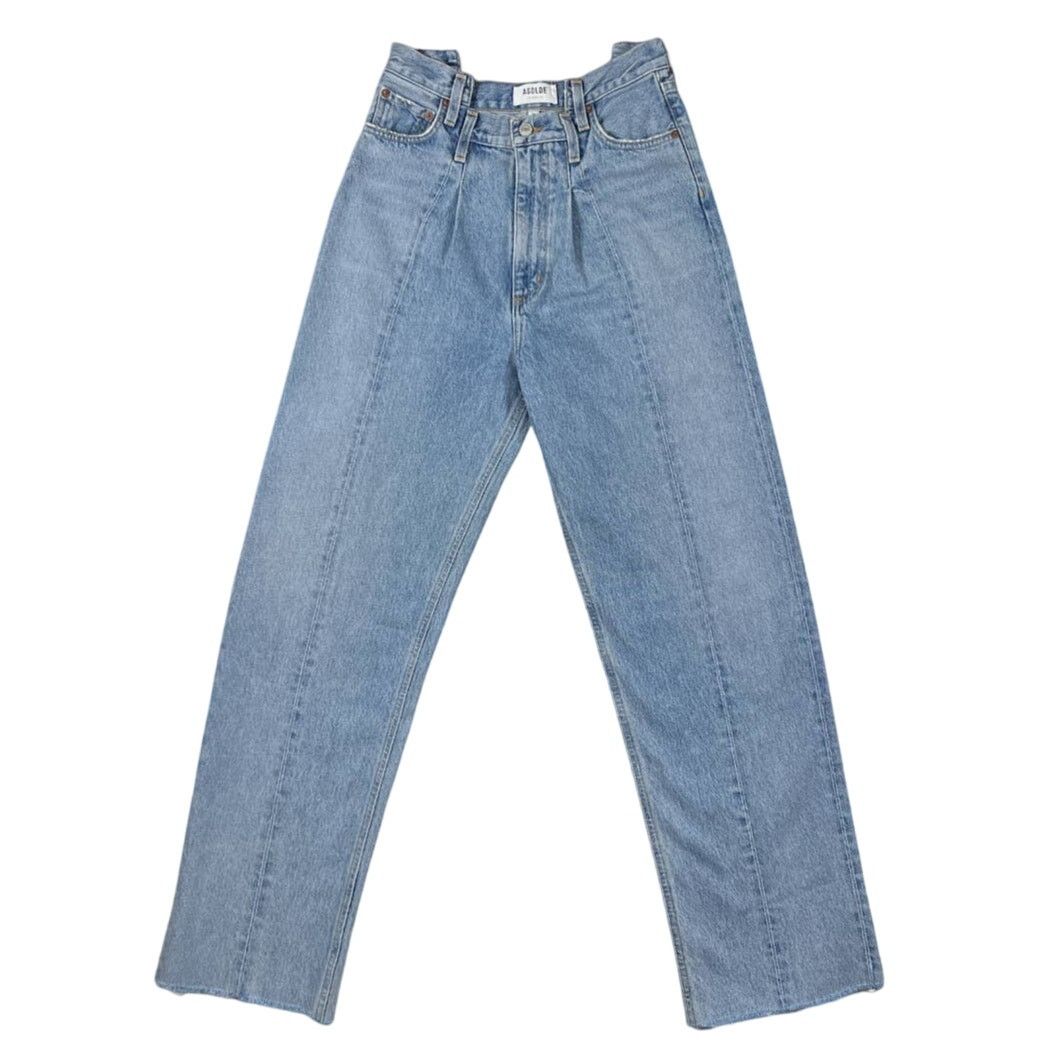 Agolde Agolde Angled Blue Jeans | Size 26 Size 26" / US 2 / IT 38 - 1 Thumbnail