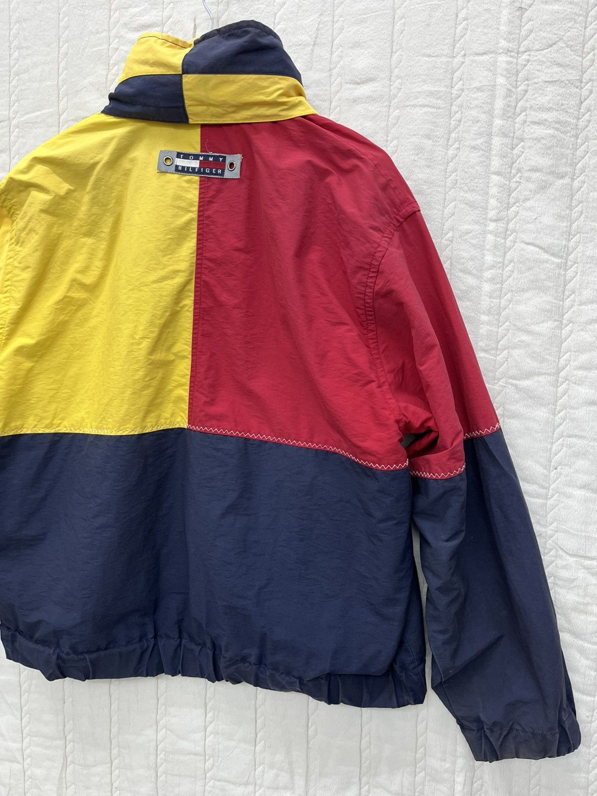 Japanese Brand × Tommy Hilfiger × Vintage ARCHIVE🔥VTG TOMMY HILFIGER SAILING GEAR CHORE JACKET Size US L / EU 52-54 / 3 - 6 Thumbnail