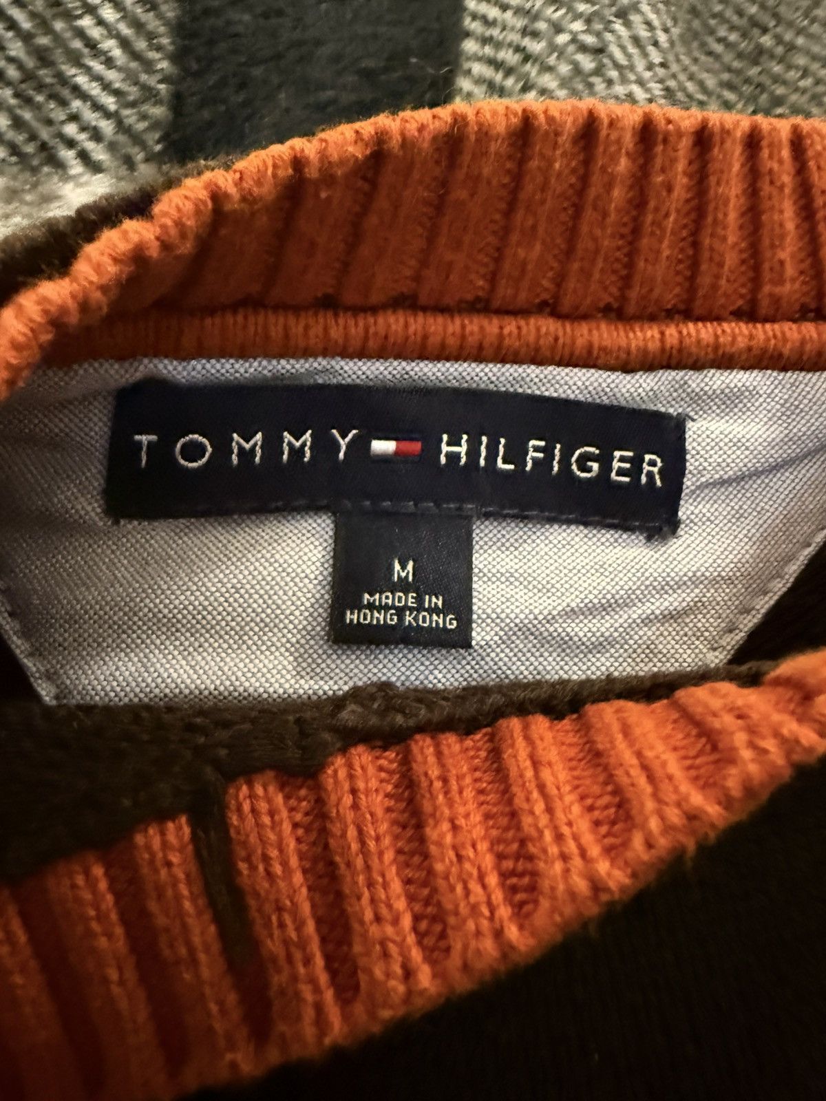 Tommy Hilfiger Brown Sweater - Tommy Hilfiger Meduim Size US M / EU 48-50 / 2 - 3 Thumbnail