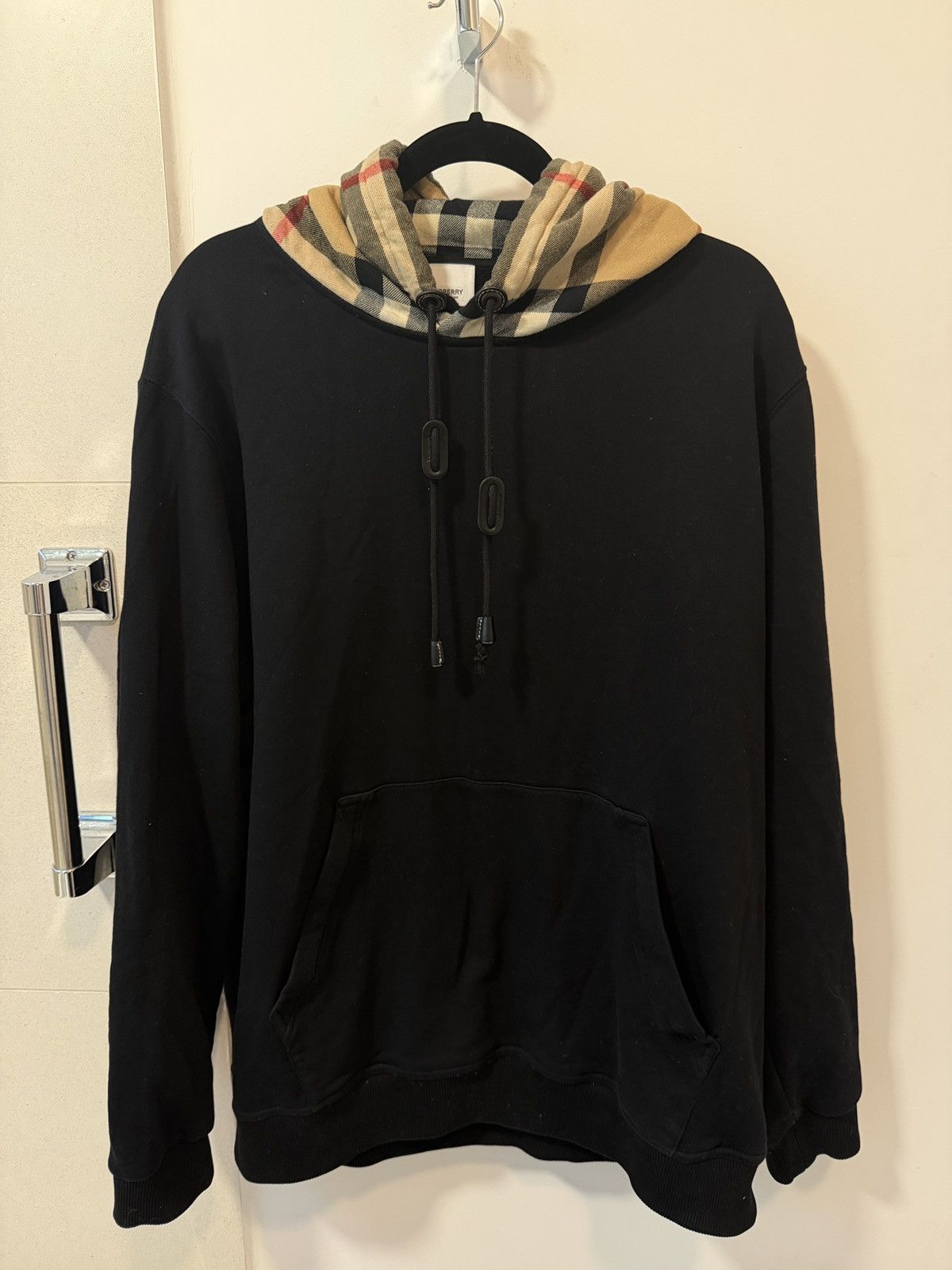 Burberry Burberry cotton check hoodie Size US XL / EU 56 / 4 - 1 Thumbnail