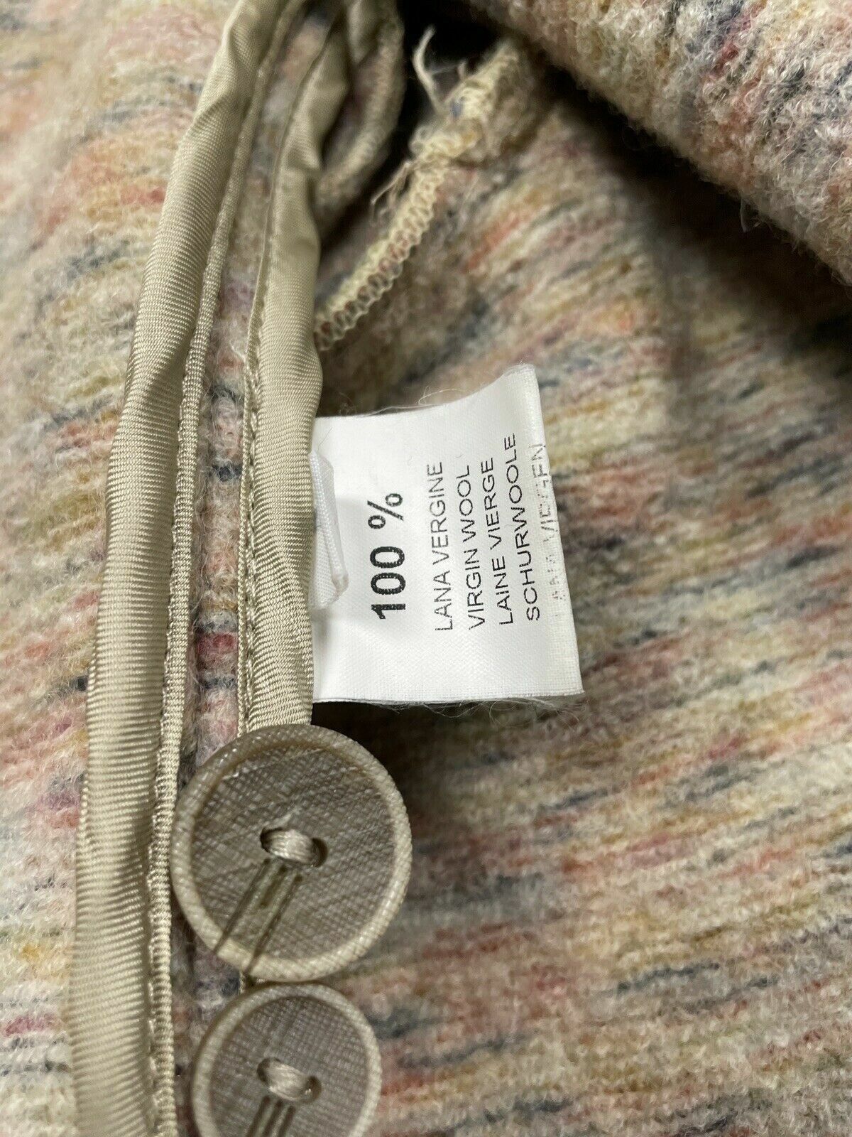 Missoni DDP Missoni Women’s Wool Multicolor Coat Jacket Size 48 Size XL / US 12-14 / IT 48-50 - 20 Thumbnail