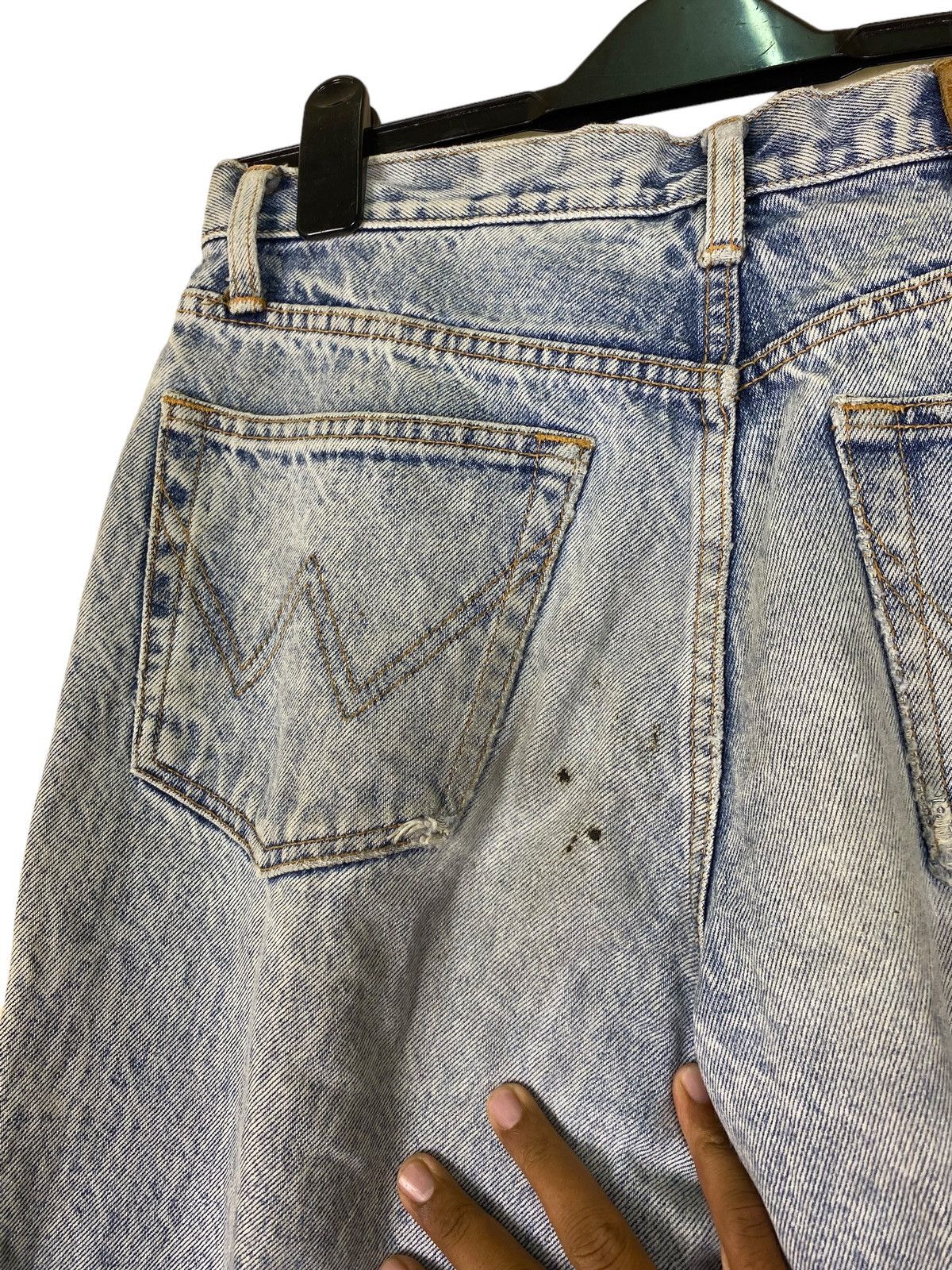 Edwin × Vintage Edwin Non Selvedge Acid Wash Denim Size US 32 / EU 48 - 13 Thumbnail