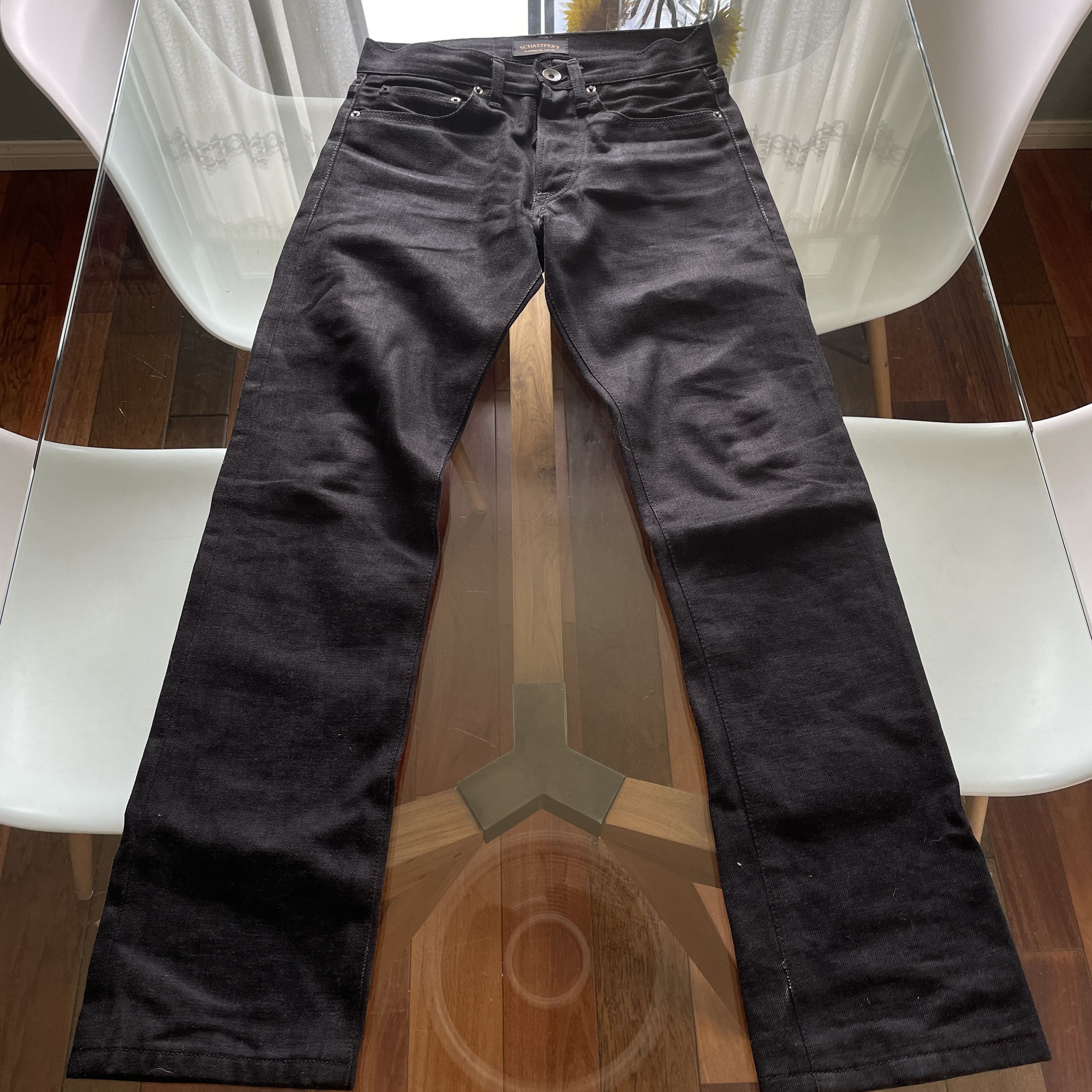 Schaeffers Garment Hotel Schaeffer's Garment Hotel Black Selvedge Jeans ...