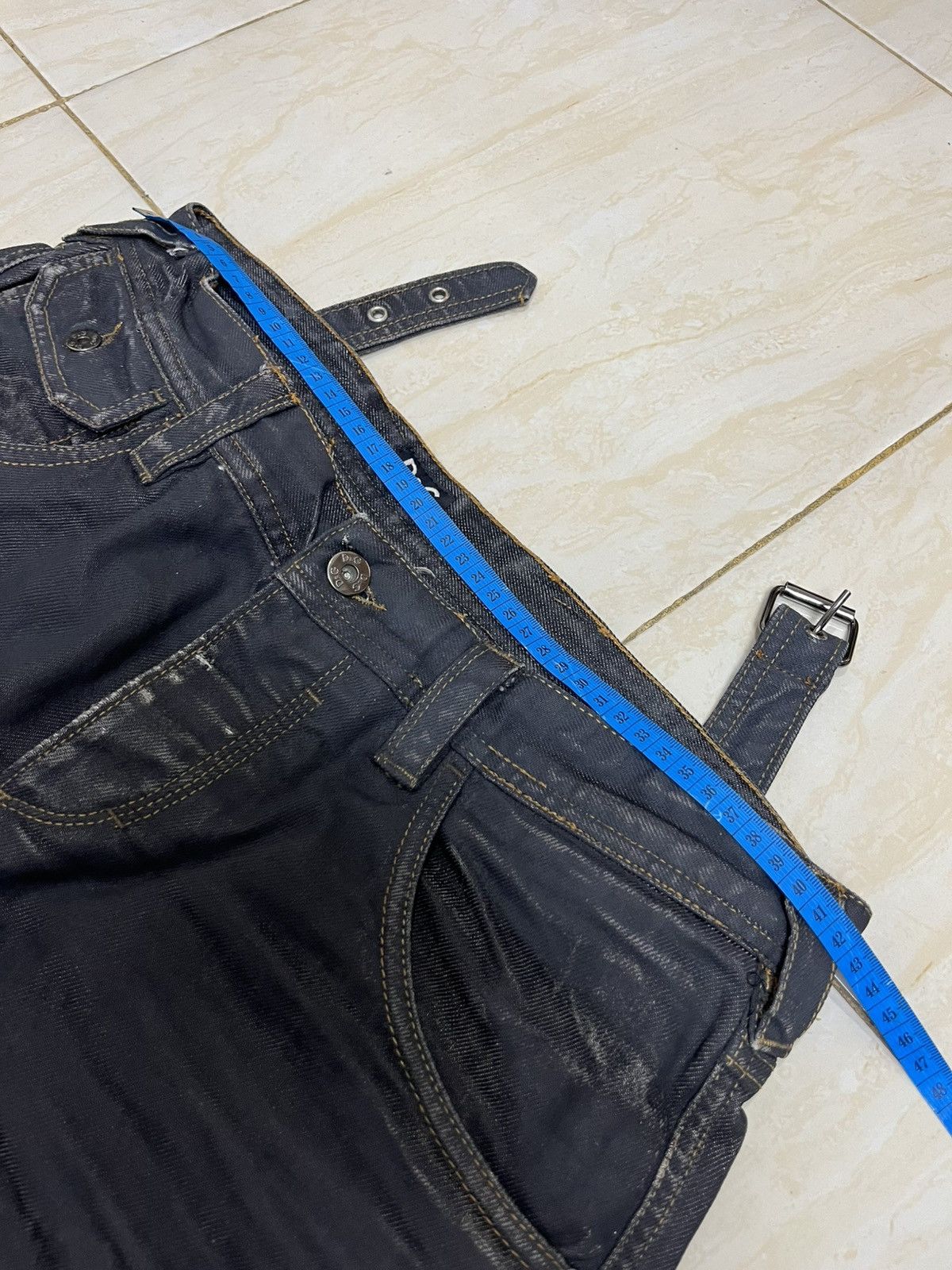 Dolce & Gabbana Dolce & Gabbana Wax buckle pants Size US 32 / EU 48 - 15 Thumbnail