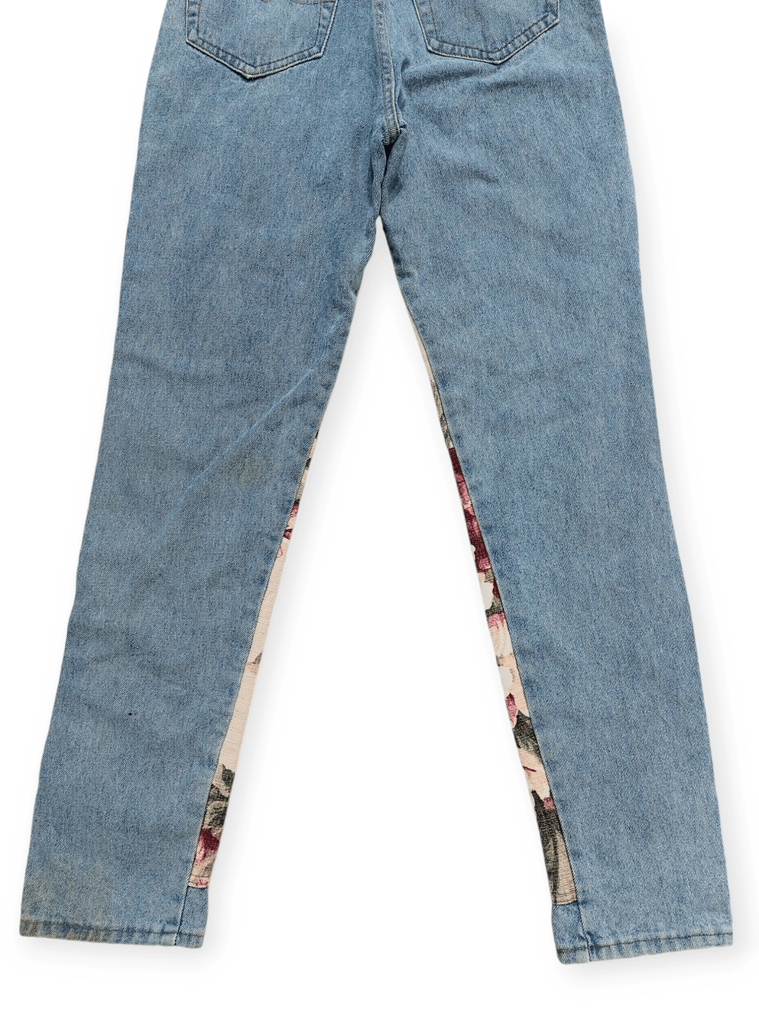 L.E.I. L.E.I Beauty Flower Painted Jeans Size 25" / US 0 / IT 36 - 15 Thumbnail