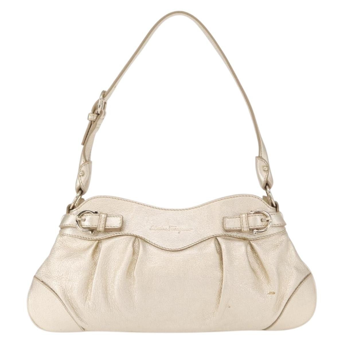 Salvatore Ferragamo Salvatore Ferragamo Gancini Leather Size ONE SIZE - 1 Thumbnail