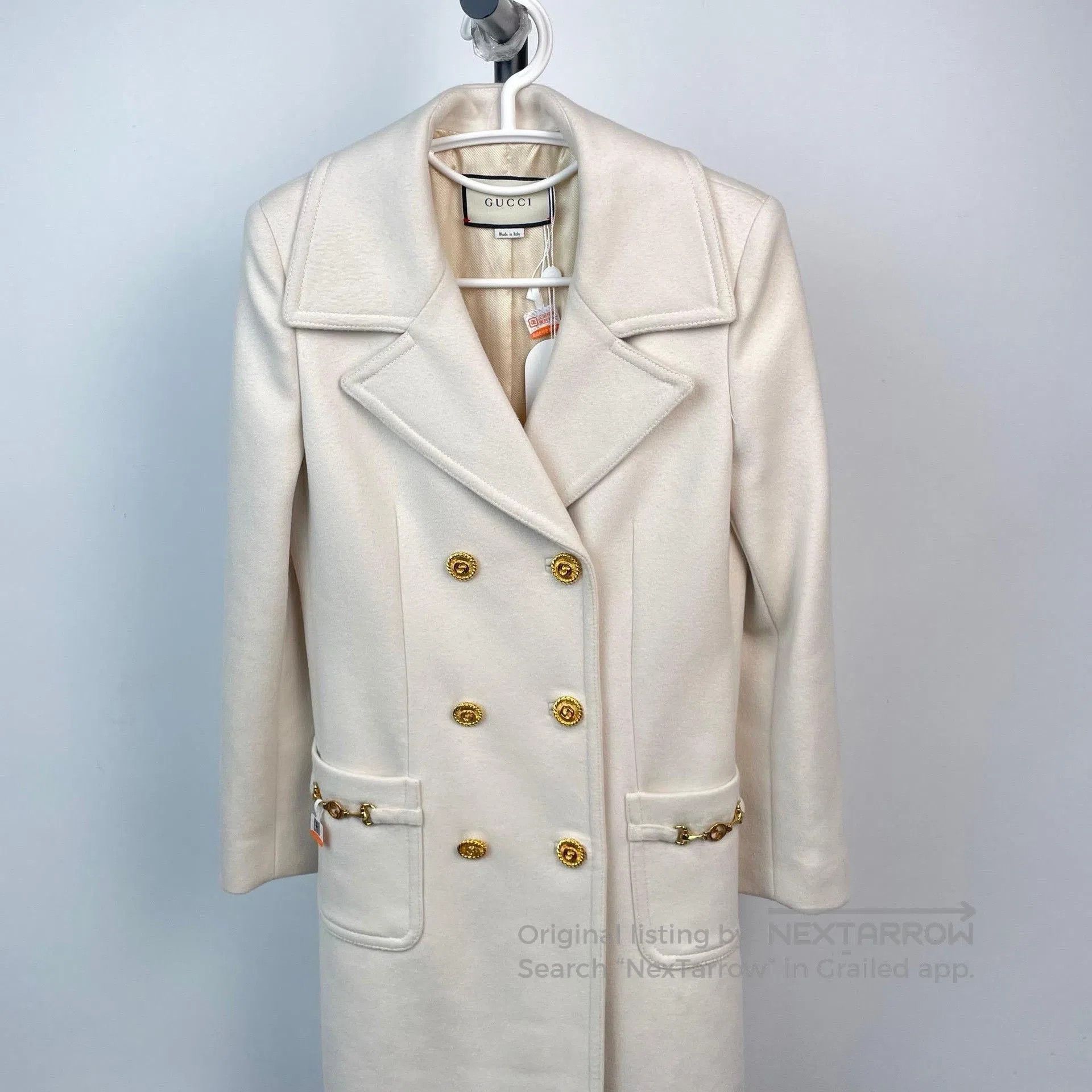 Gucci Gucci Cream Double. Size XS / US 0-2 / IT 36-38 - 3 Thumbnail
