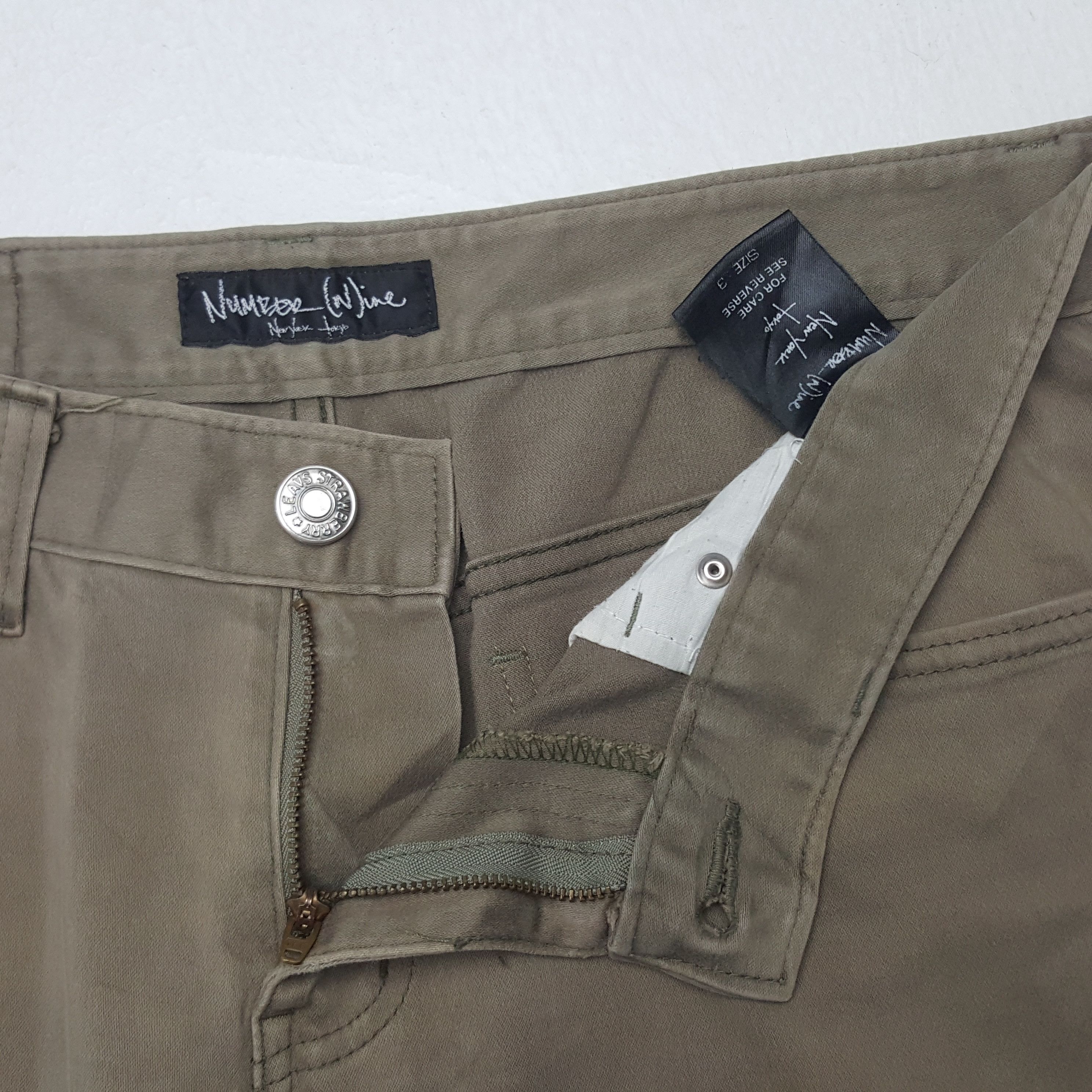 Japanese Brand × Number (N)ine × Vintage Vintage Number (N)ine Japanese Pants Size US 33 - 12 Thumbnail