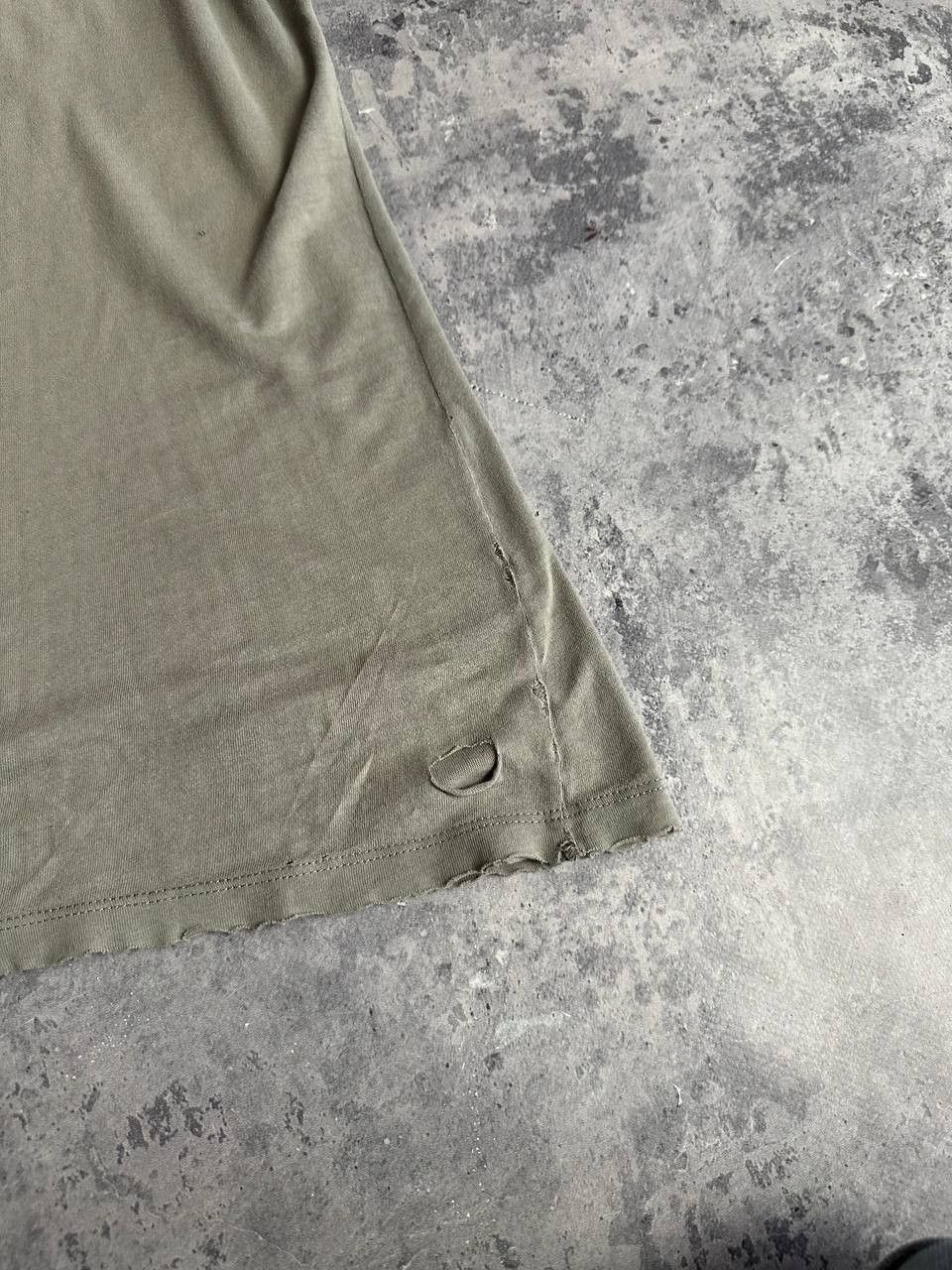 Versace Versace Gray Logo T-Shirt Distressed Size US M / EU 48-50 / 2 - 9 Thumbnail