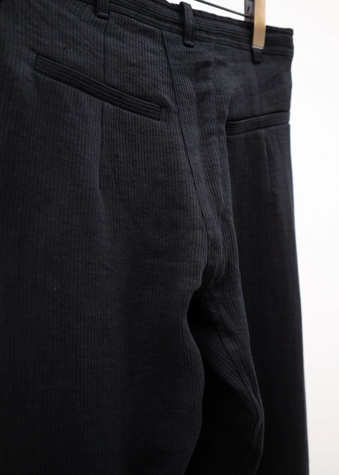 Jan Jan Van Essche Jan Jan Van Essche #76 Wide Pleated Corduroy Linen Trousers Size US 38 / EU 54 - 11 Thumbnail