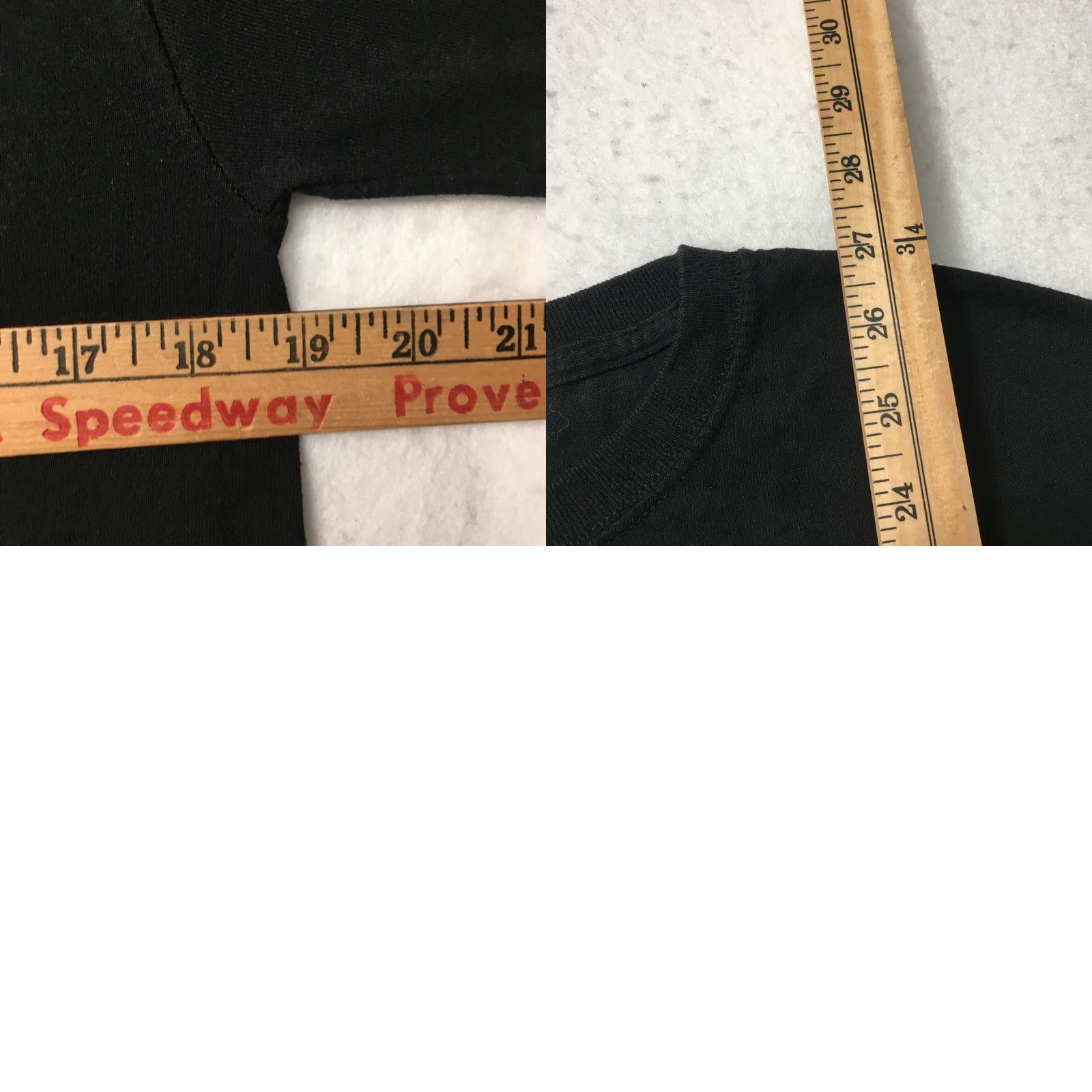 Jerzees VINTAGE JERZEES Black T-Shirt Mens Medium Crew Neck Long Sleeve 100 Cotton Blend OC SSG Marines Officer Candidate School OCS Hooah Size US M / EU 48-50 / 2 - 8 Thumbnail