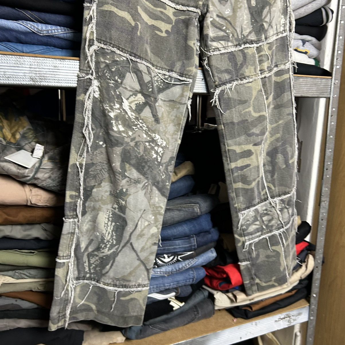 Jaded London Mens Jaded London Camouflage Skate Fit Streetwear jeans Size US 30 / EU 46 - 4 Thumbnail