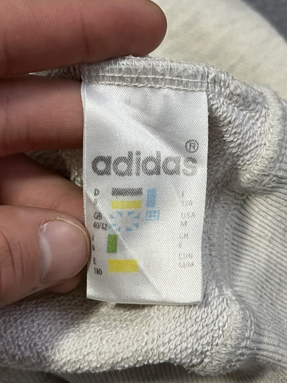 Adidas Vintage 90s Adidas Longsleeve Polo Sweatshirt Size US M / EU 48-50 / 2 - 5 Thumbnail