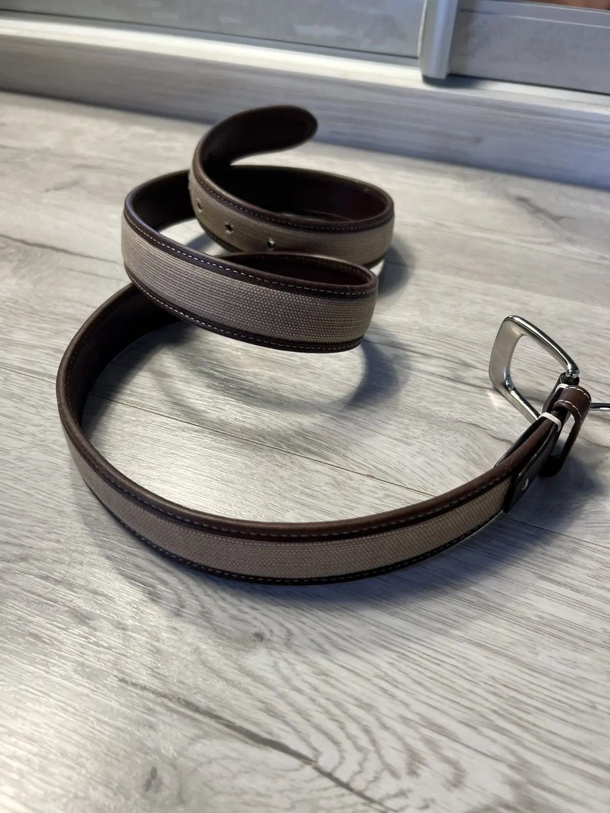 Orvis Orvis Luxury Leather Brown Belt Big Size Size ONE SIZE - 3 Thumbnail
