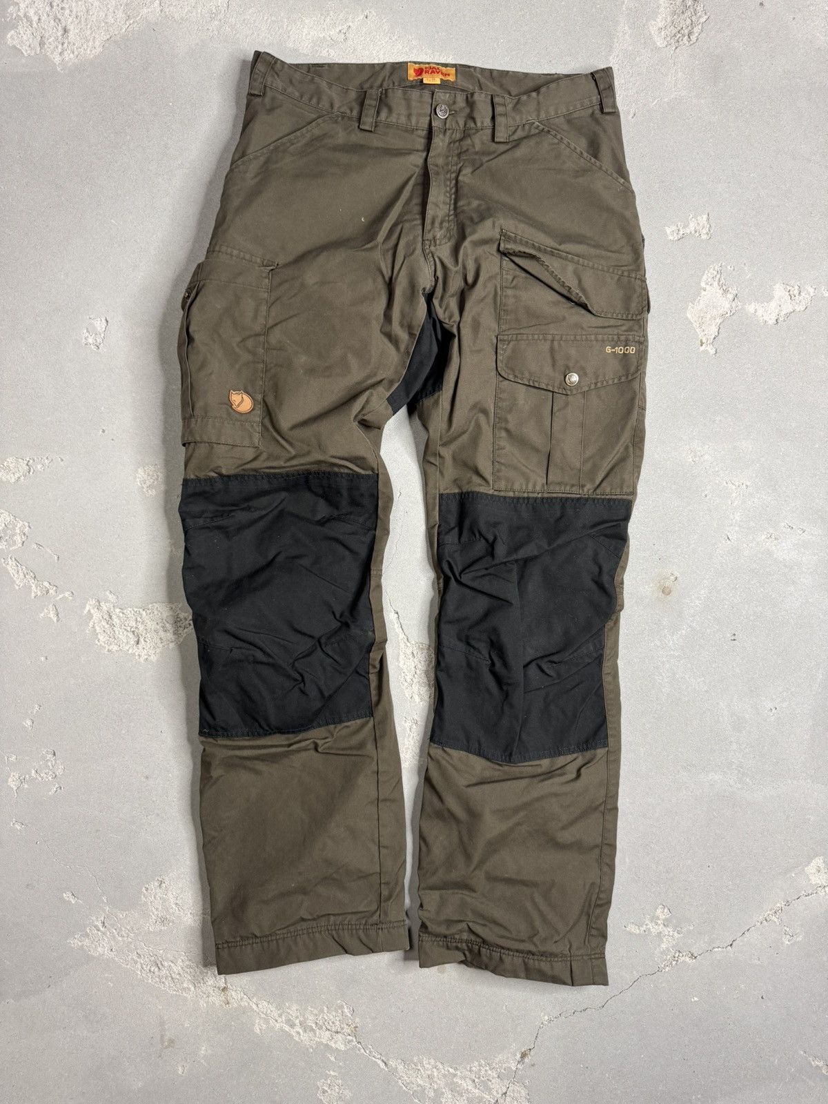 Fjallraven × Vintage Fjallraven G1000 Pants Trekking Pants Outdoor Cargo Size US 32 / EU 48 - 3 Thumbnail