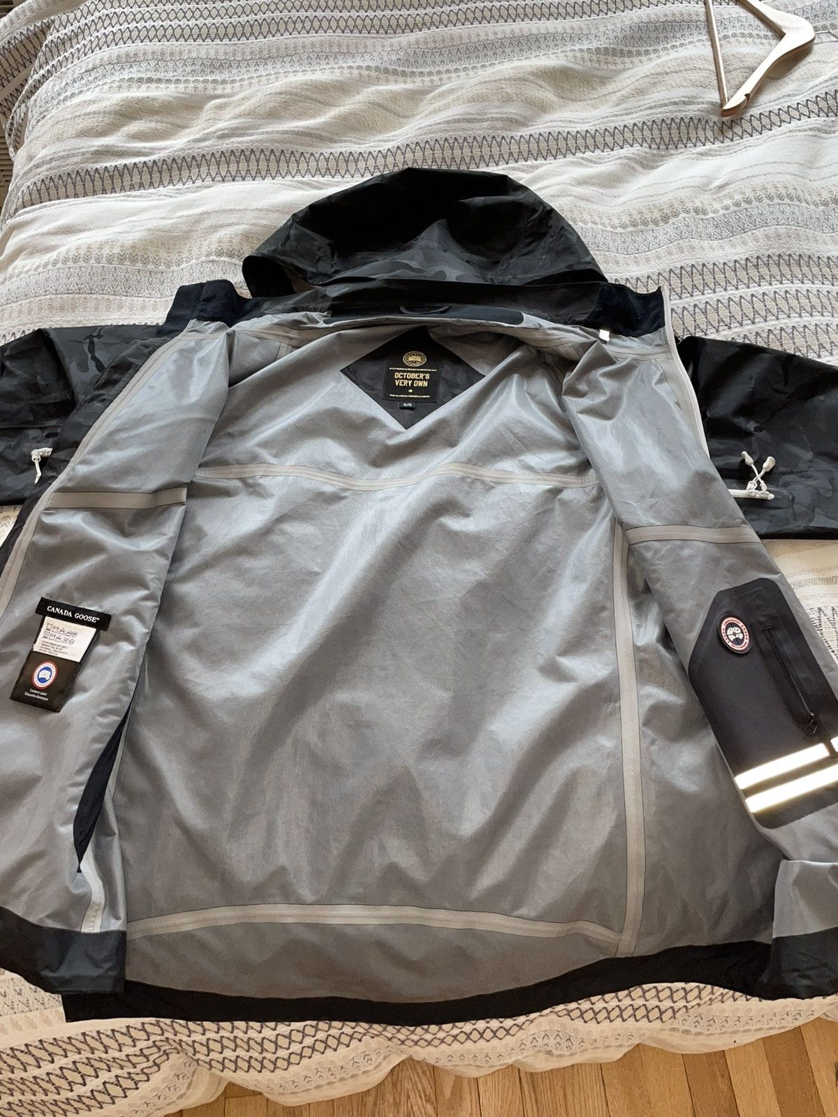 Canada Goose × October's Very Own OVO Canada Goose Timber Shell Jacket Black Camo Size US XL / EU 56 / 4 - 10 Thumbnail
