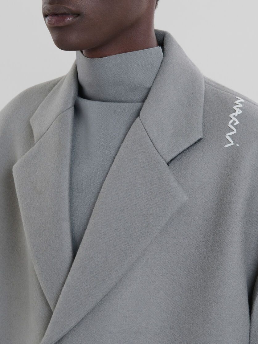 Marni o1w1db11025 Oversized Coat in Grey Size US M / EU 48-50 / 2 - 5 Thumbnail