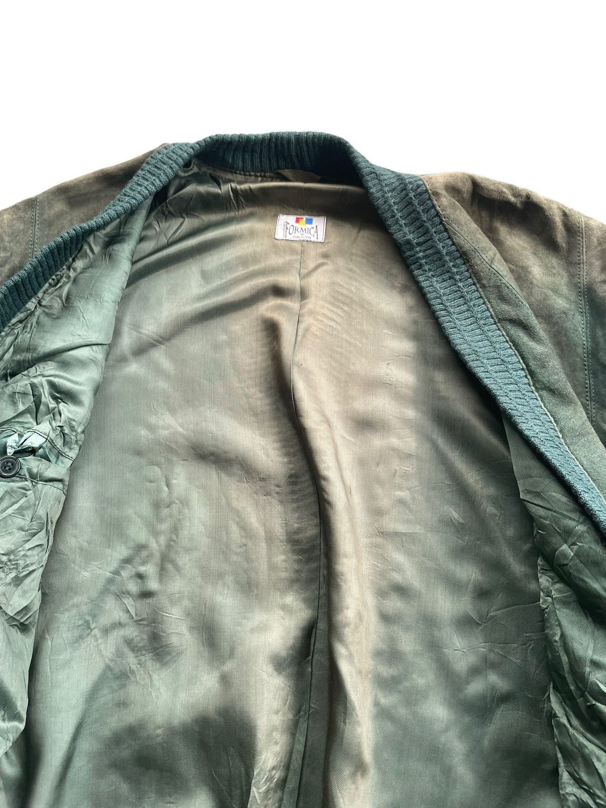 Vintage Vintage Formica Leather Sweater Size US L / EU 52-54 / 3 - 5 Thumbnail