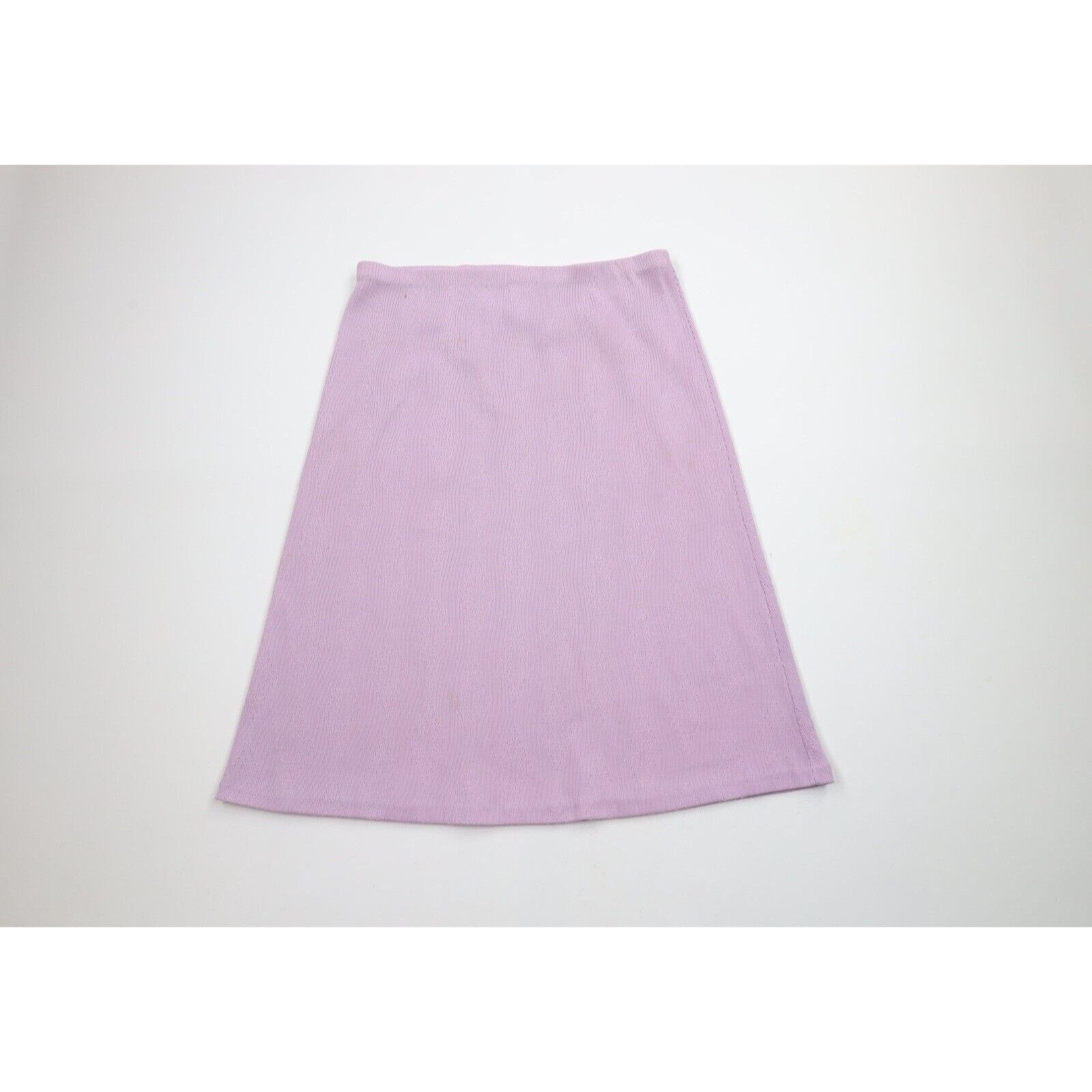 Vintage Vintage 60s 70s Streetwear Distressed Diamond Knit Skirt Size 38" / US 16 / IT 52 - 1 Thumbnail