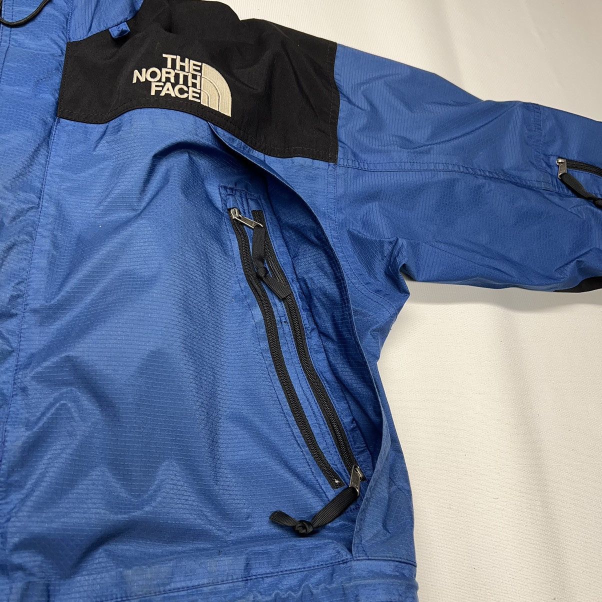 The North Face × Vintage VTG The North Face Jacket Blue Gore-Tex Mountain Blue Zip Size US M / EU 48-50 / 2 - 11 Thumbnail