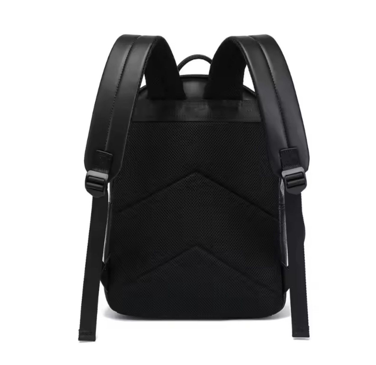Other Streetwear Casual Striped PU Leather Backpack Bag Size ONE SIZE - 5 Thumbnail