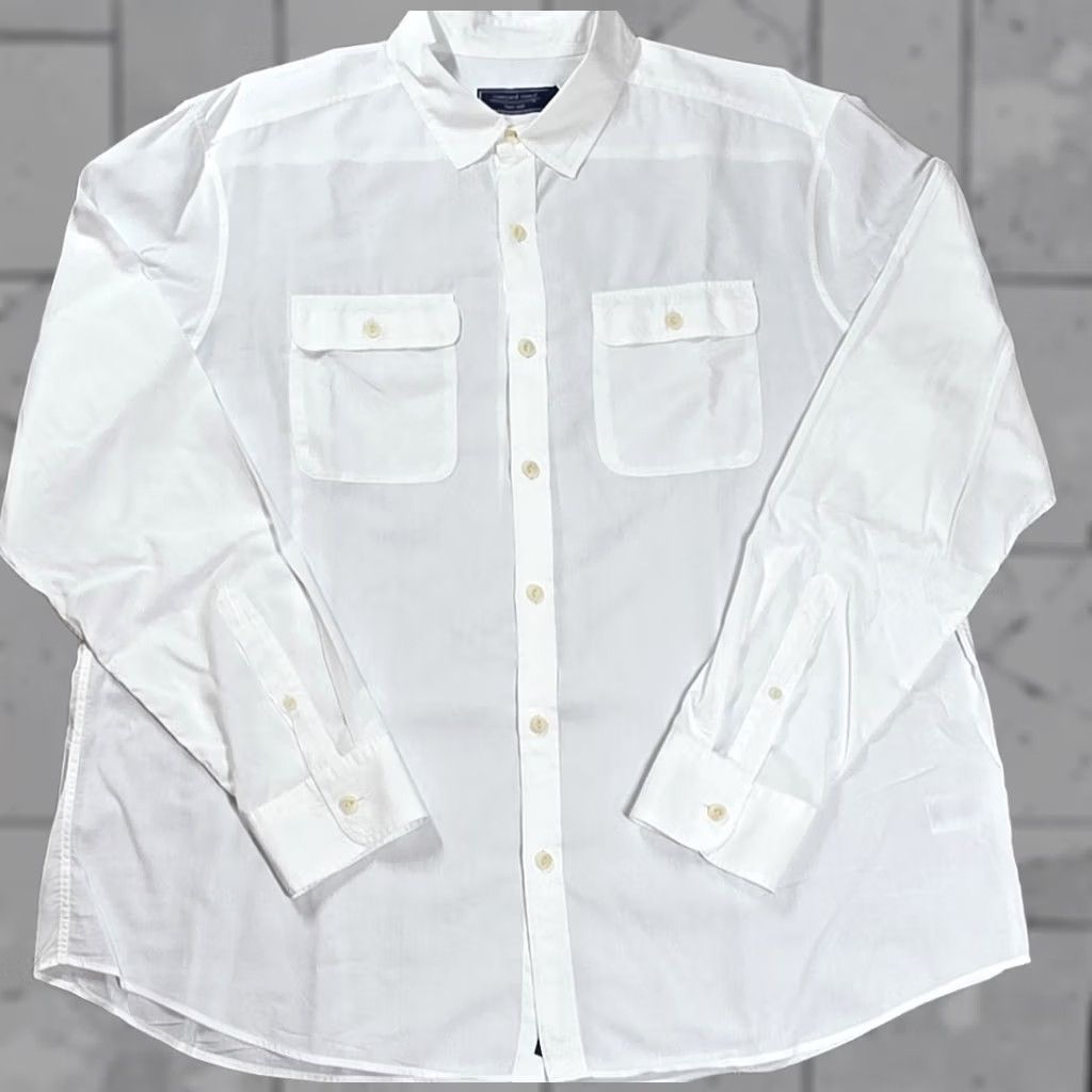 Vineyard Vines Vineyard Vines Button Up Shirt Men XL White Stretch Long Sleeve Modal Blend Size US XL / EU 56 / 4 - 1 Thumbnail