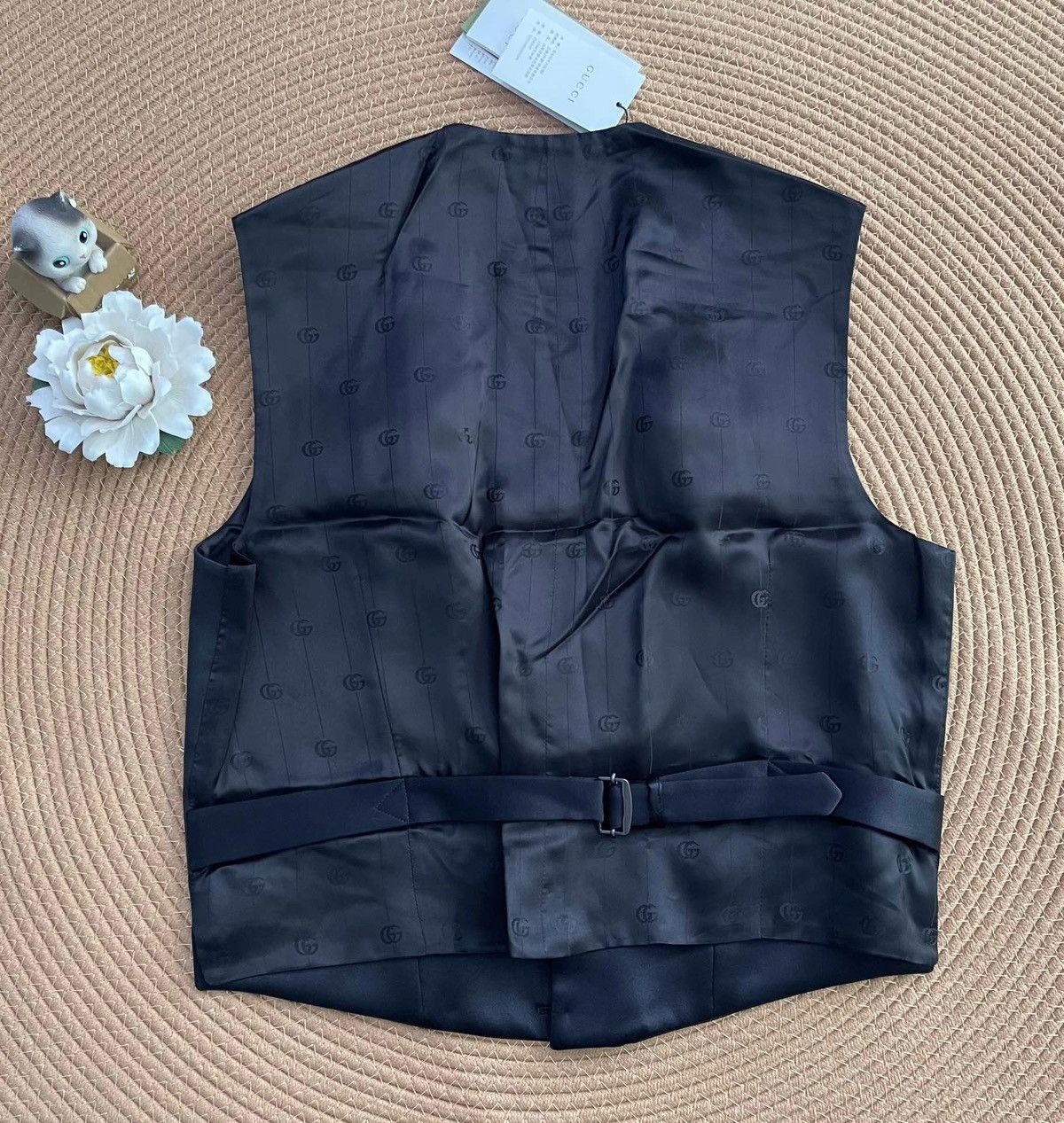 Gucci Gucci Black check vest Size US M / EU 48-50 / 2 - 8 Thumbnail
