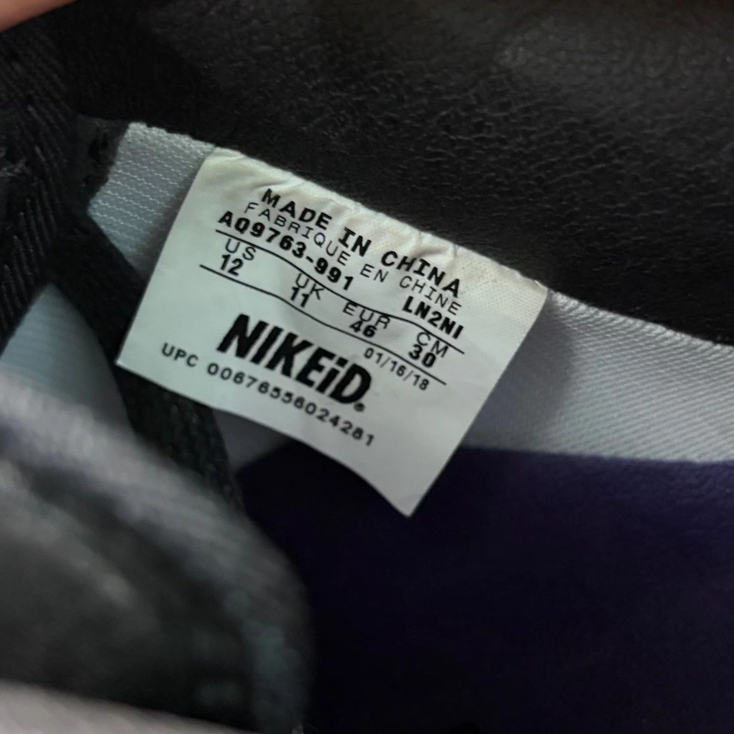 Nike Nike AF1 Kobe Black Mamba Snakeskin ID 46 97 New Size US 12 / EU 45 - 8 Thumbnail
