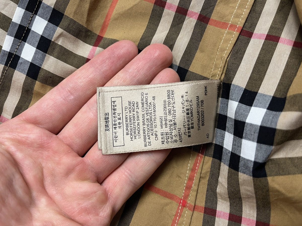 Burberry Burberry London England Nova Check Full Pattern Shirt Luxury Size S / US 4 / IT 40 - 10 Thumbnail